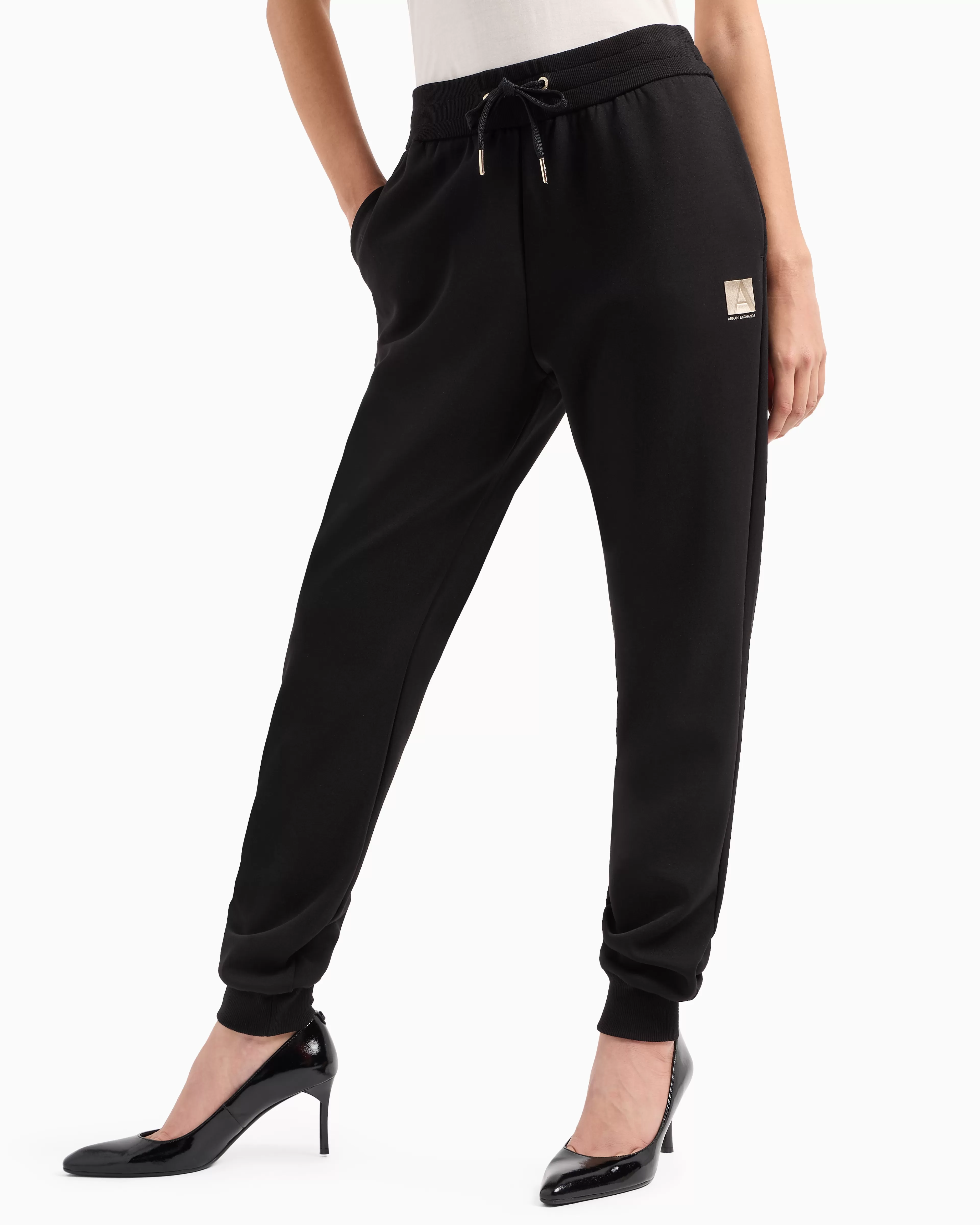 Armani Exchange A Line French terry jogger trousers* Matching Sets | Bottoms And Skirts