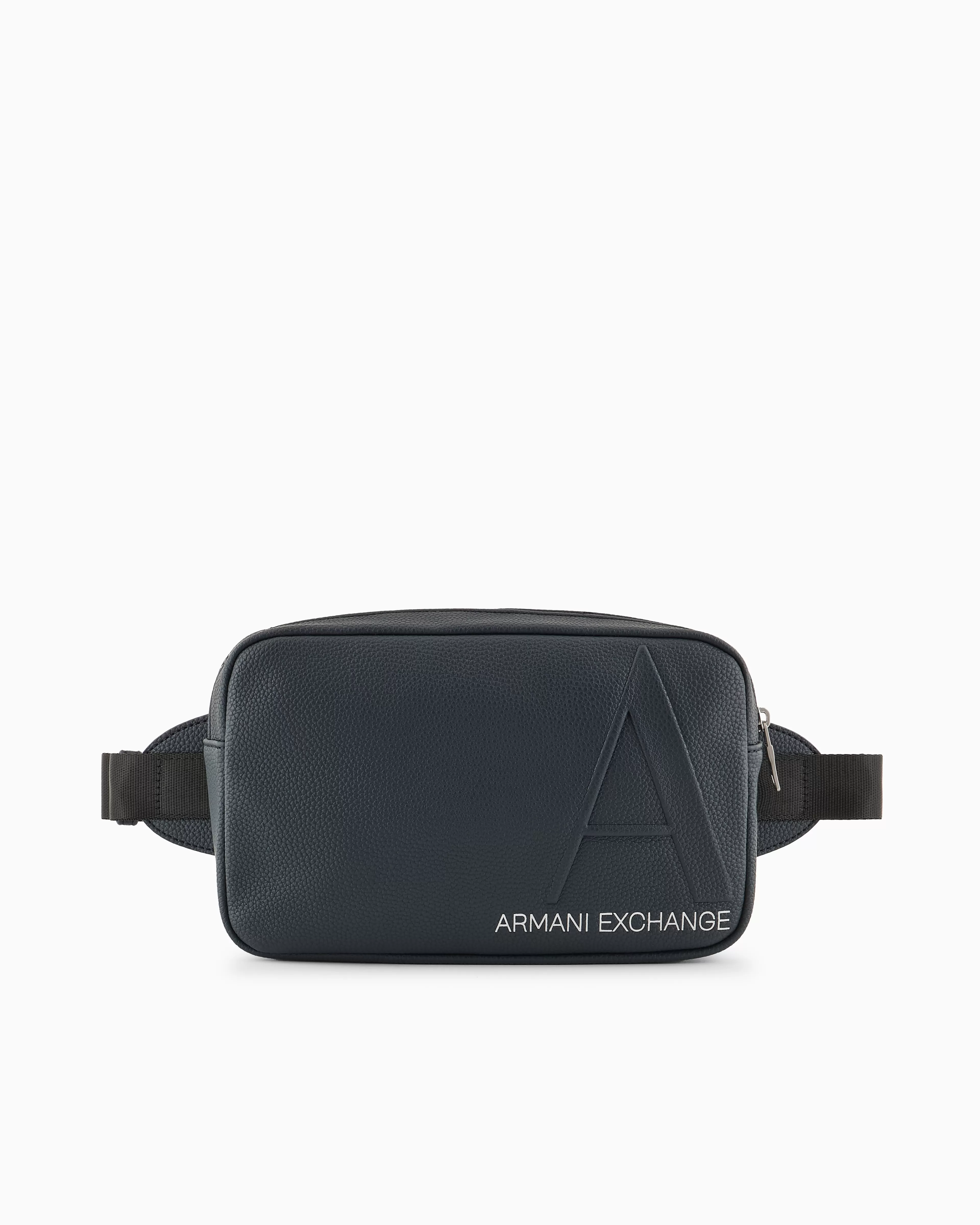 Armani Exchange ASV A Line Recycled Logo Bum Bag* Bags