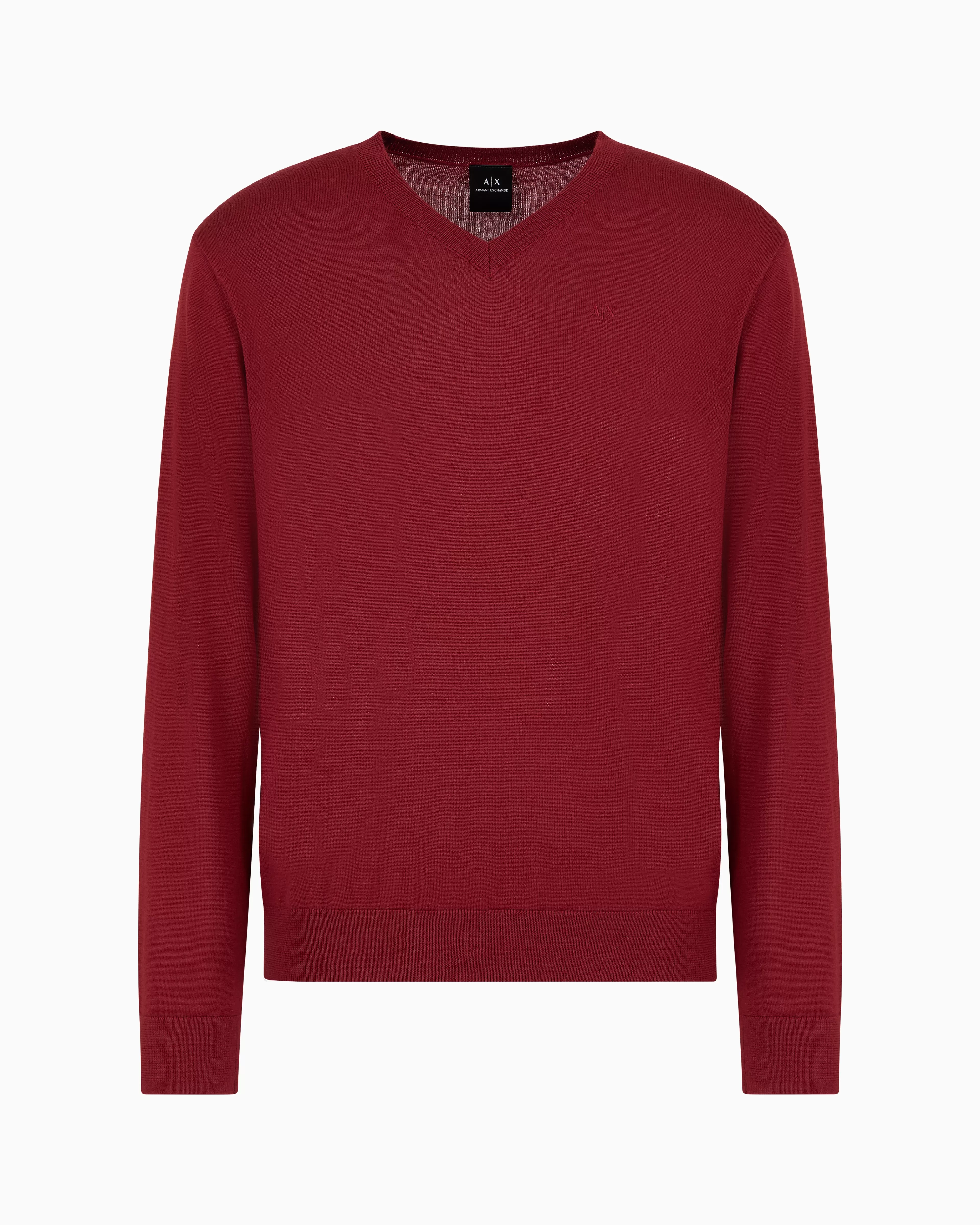 Armani Exchange ASV Checked Jacquard Crewneck Sweater* Essentials | Knitwear
