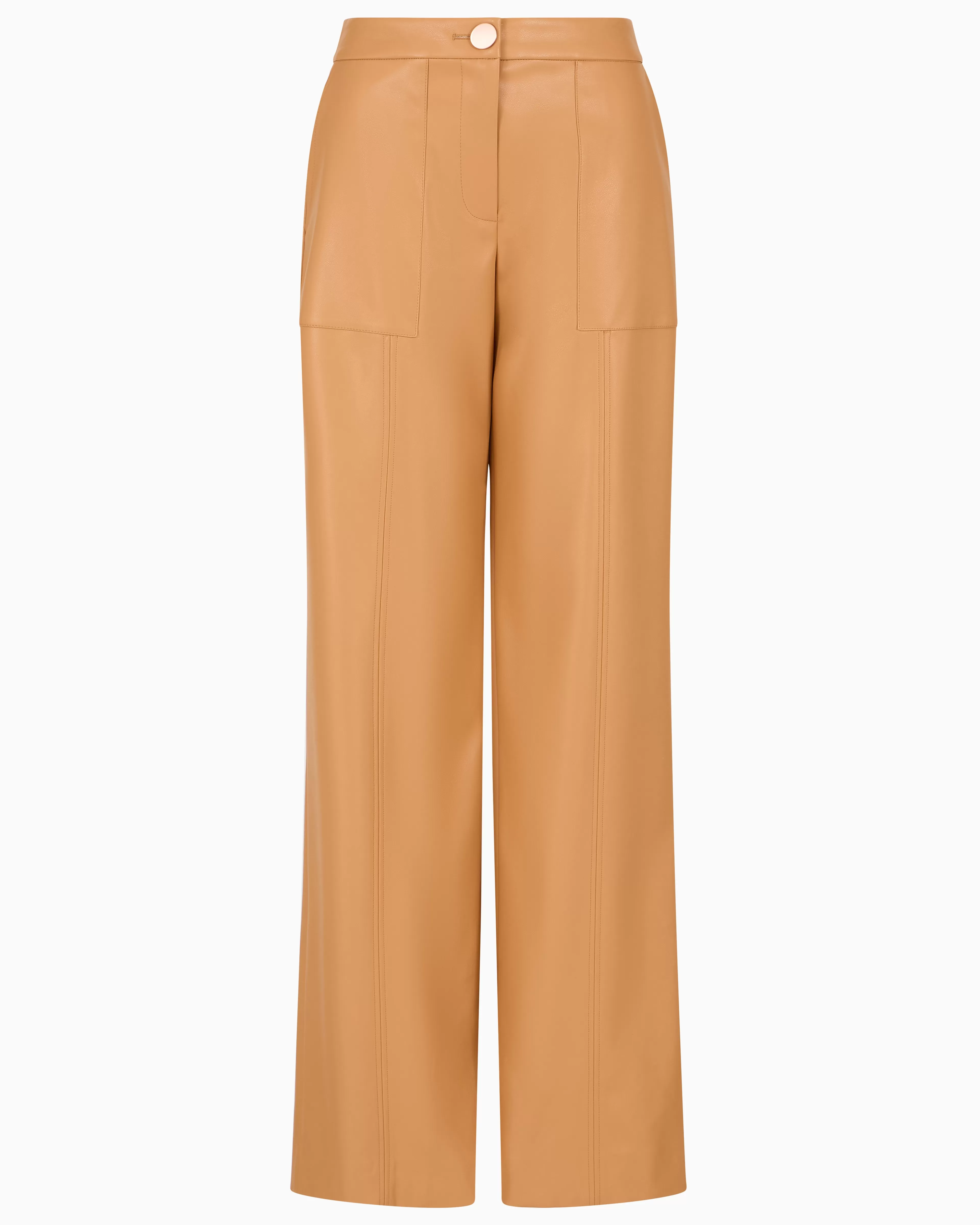 Armani Exchange ASV coated fabric wide trousers* Matching Sets | Bottoms And Skirts