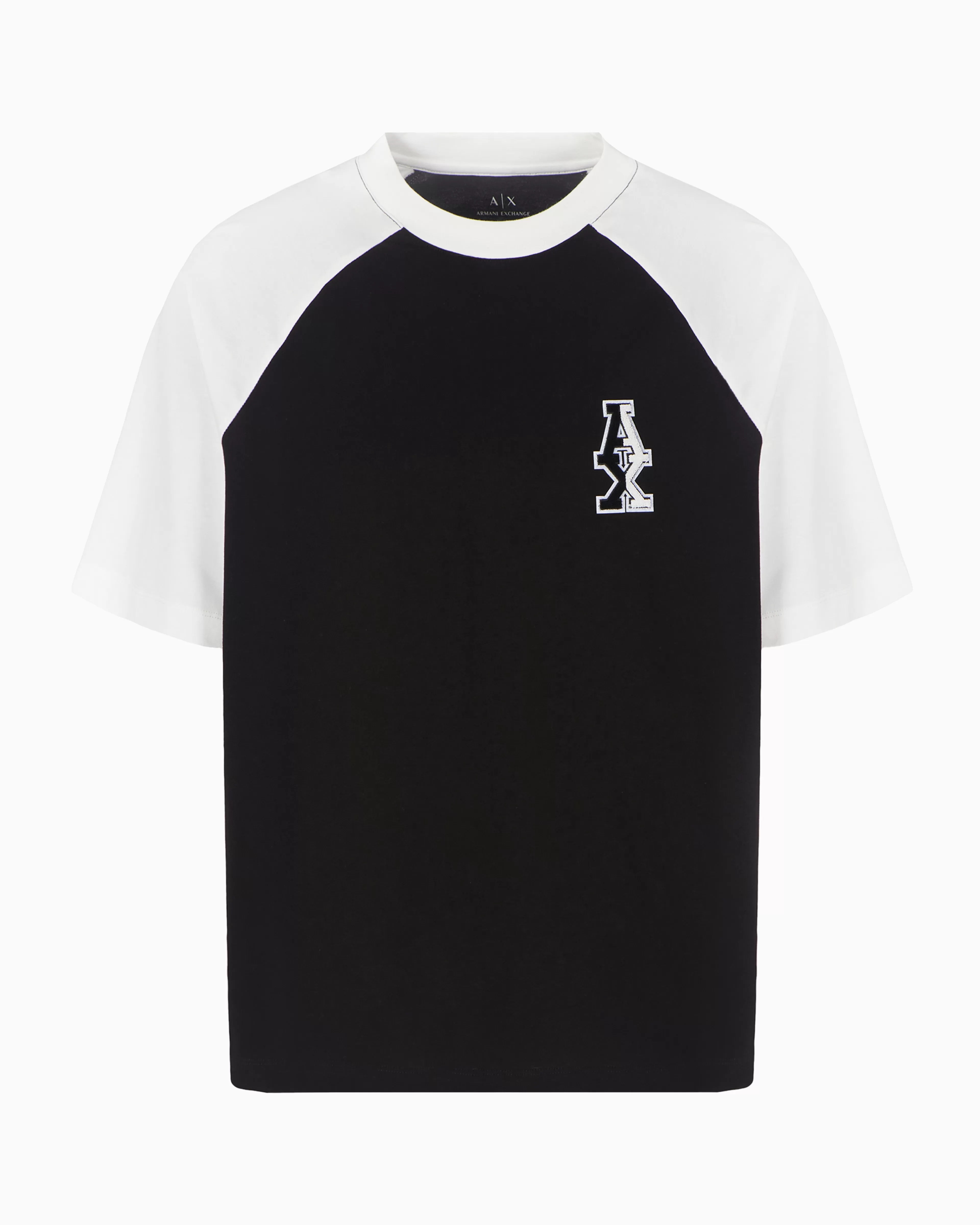 Armani Exchange ASV Contrast Sleeve Jersey T-Shirt* T-Shirts