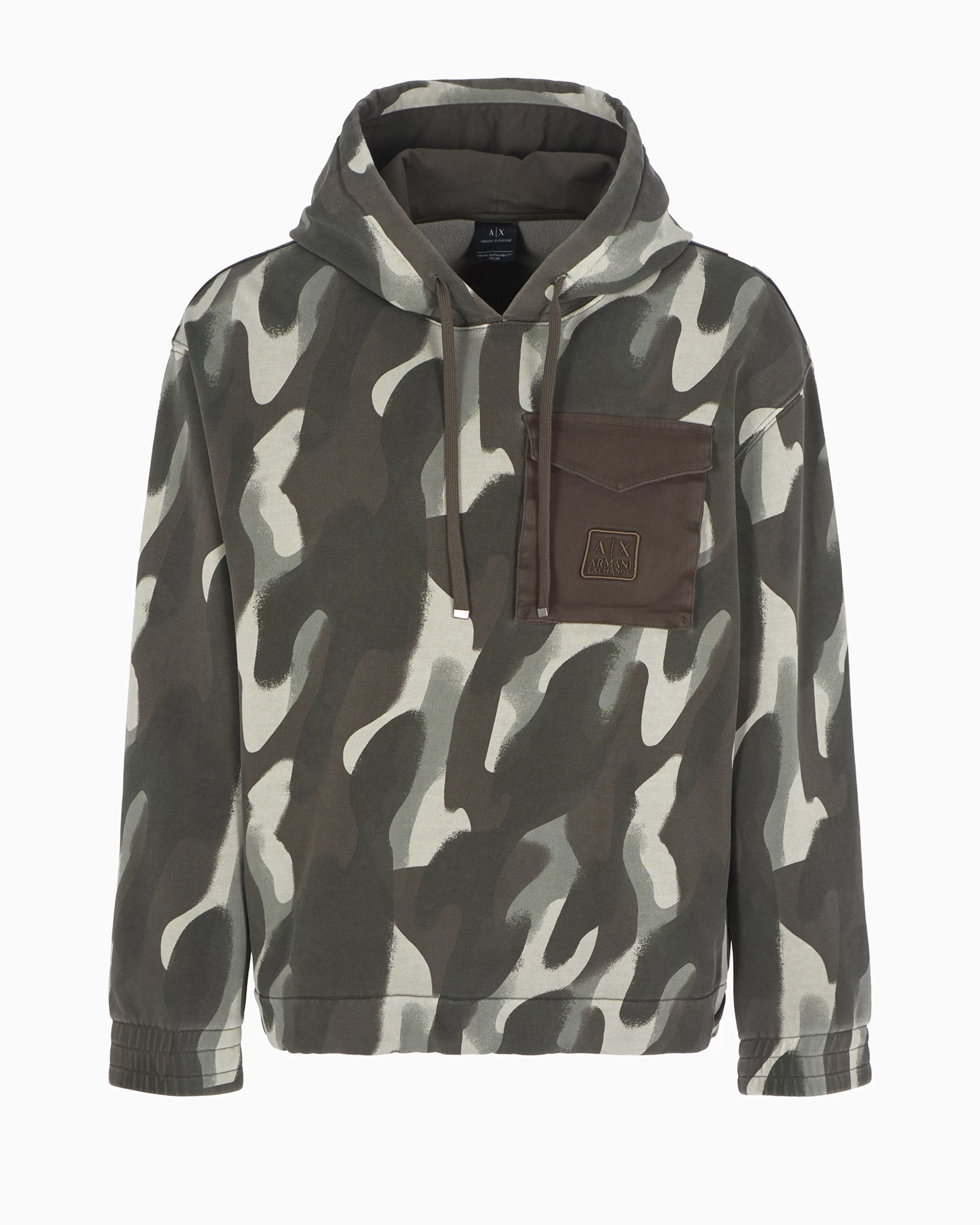 Armani Exchange ASV Cotton Camouflage Hoodie* Matching Sets | Sweatshirts
