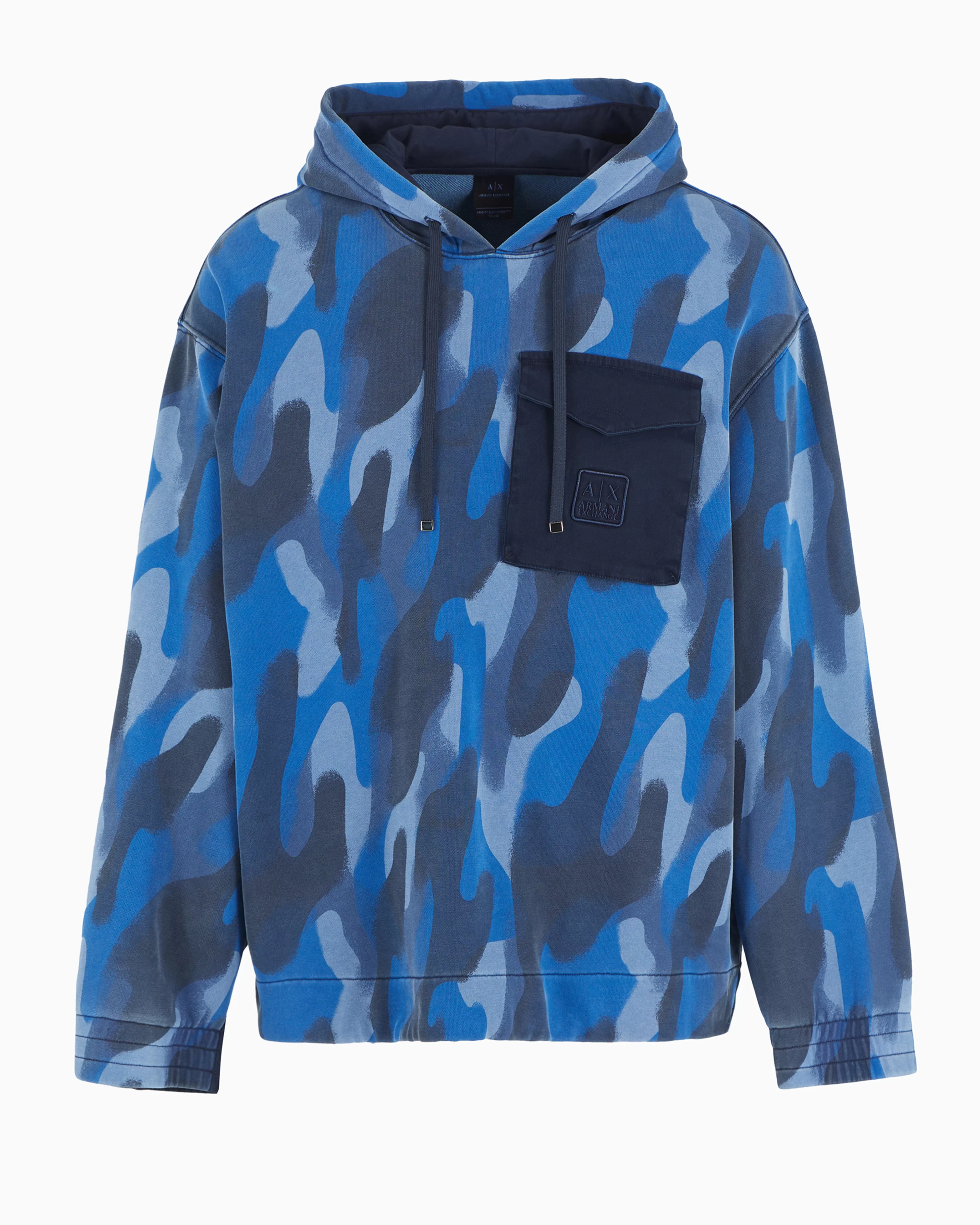 Armani Exchange ASV Cotton Camouflage Hoodie* Sweatshirts