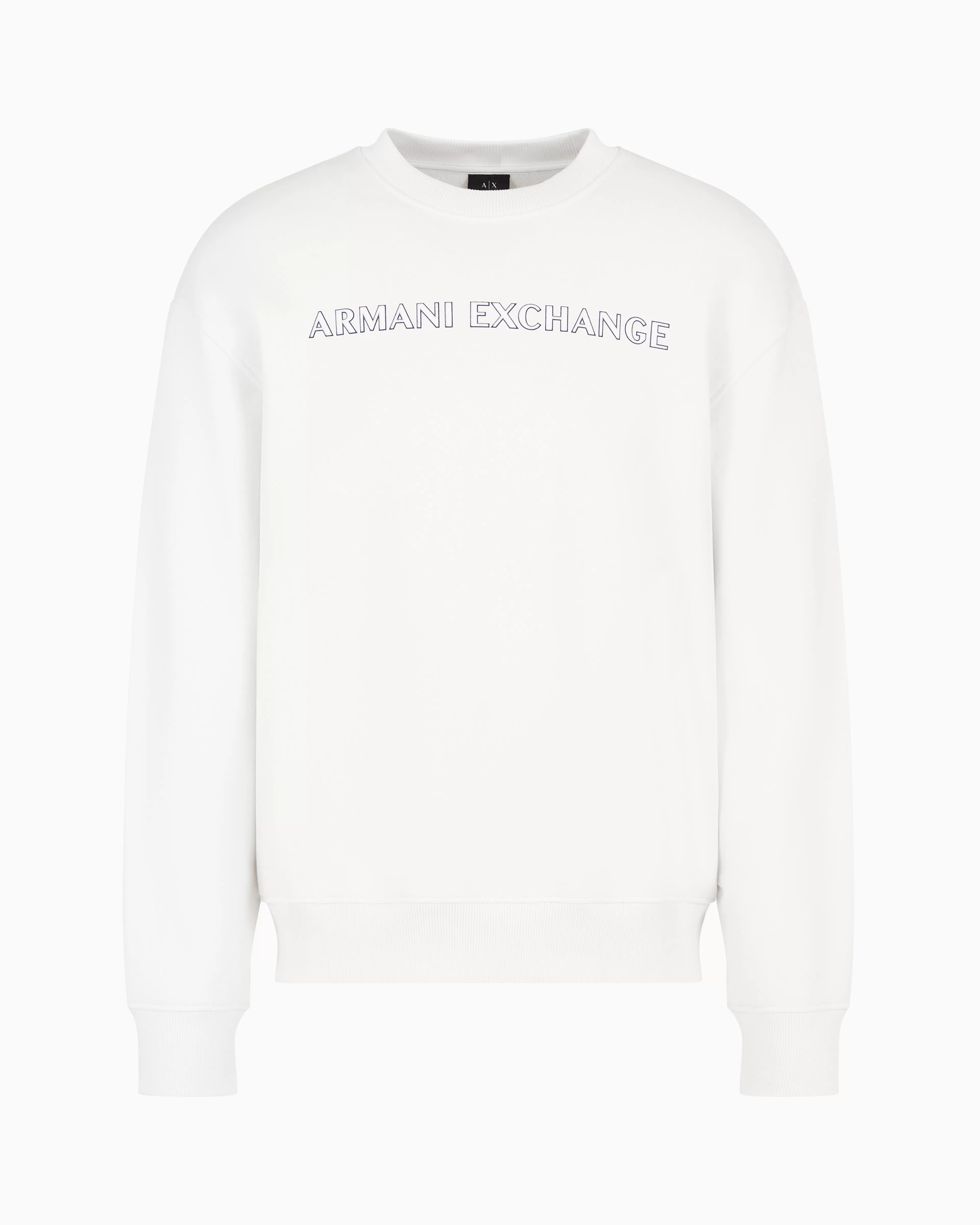 Armani Exchange ASV Cotton Lettering Logo Crewneck Sweatshirt* Matching Sets | Sweatshirts