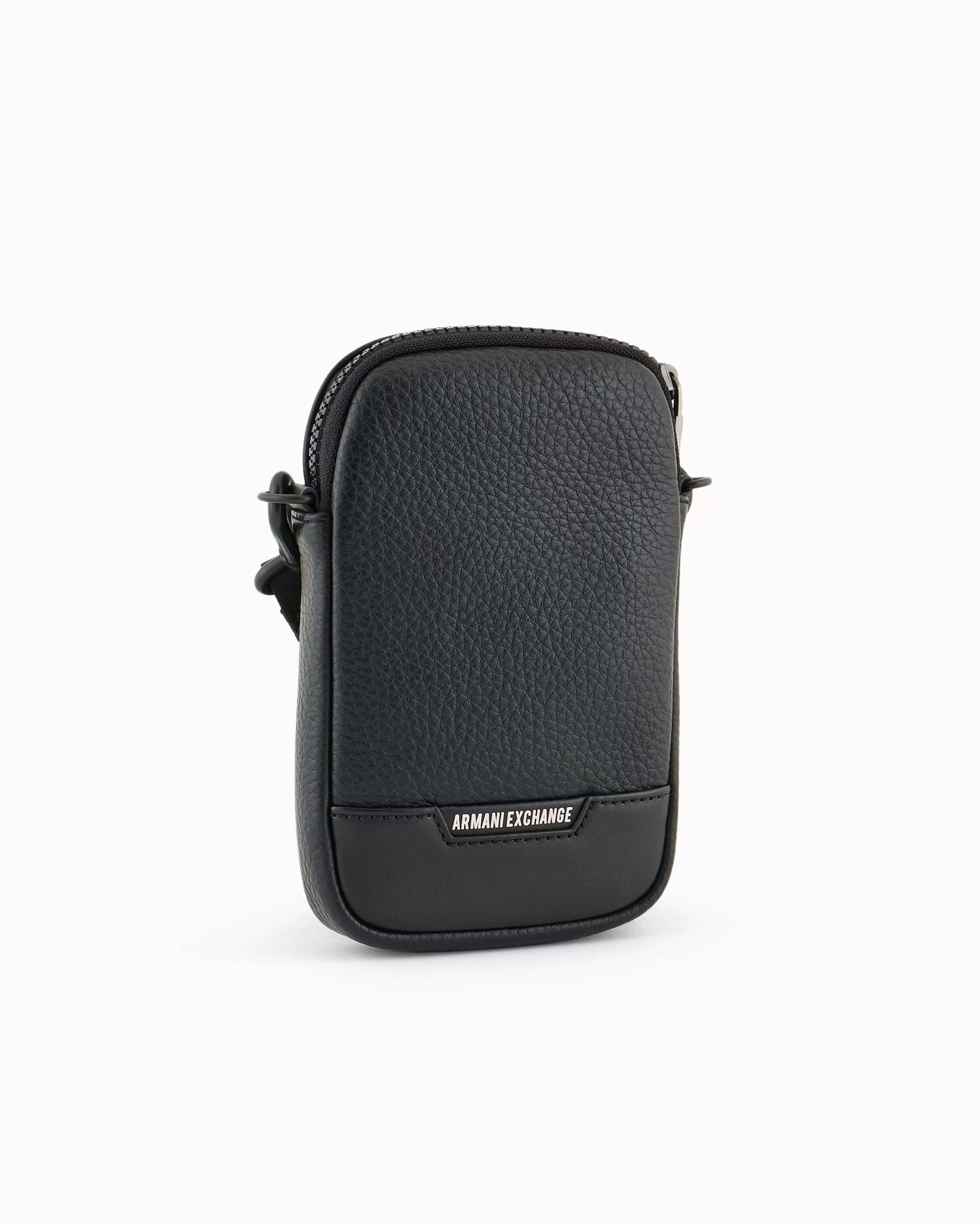 Armani Exchange ASV Garnet Material Shoulder Cell Phone Holder* Wallets And Small Leather Goods