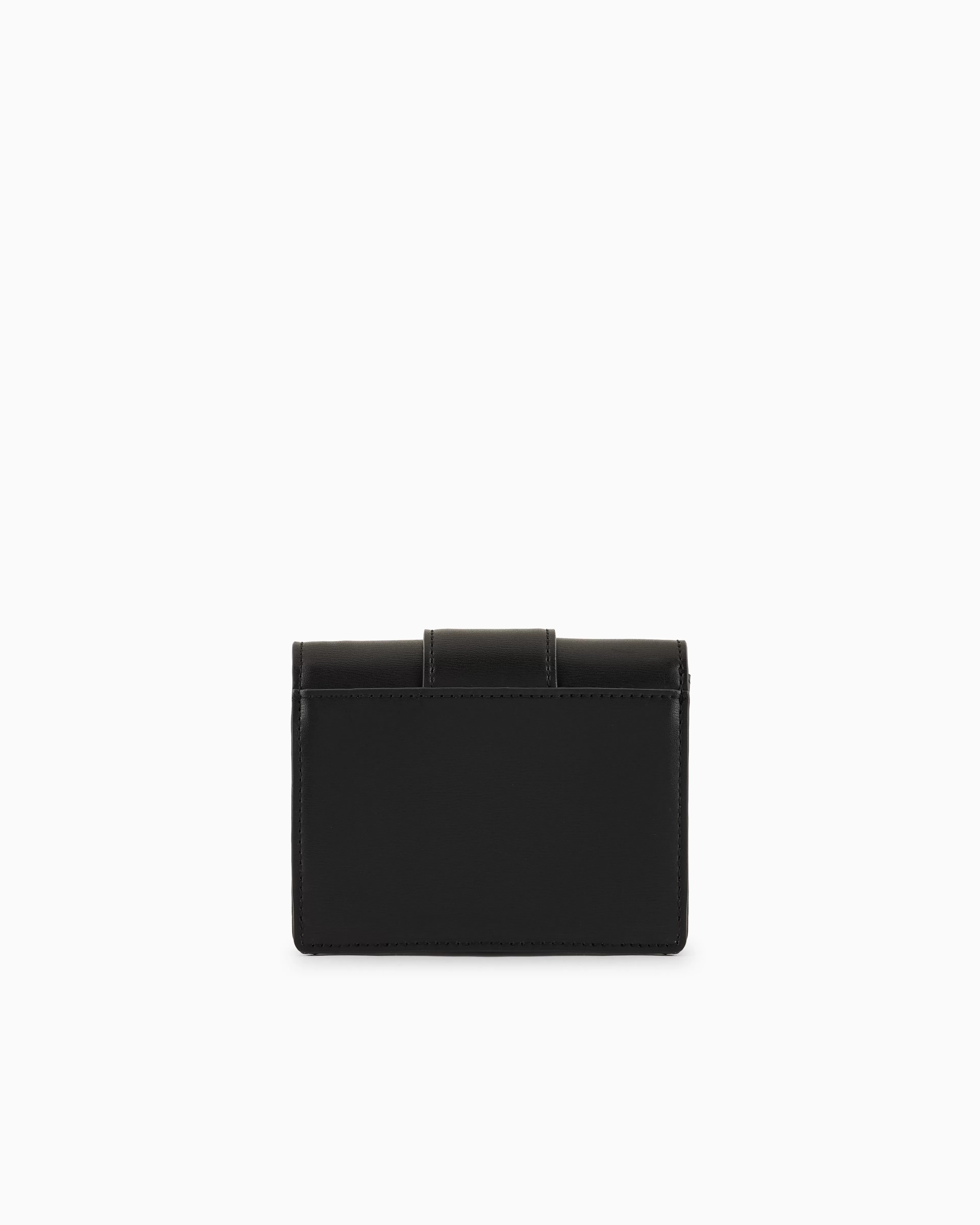 Armani Exchange ASV Gold Monogram Logo Wallet* Wallets And Small Leather Goods
