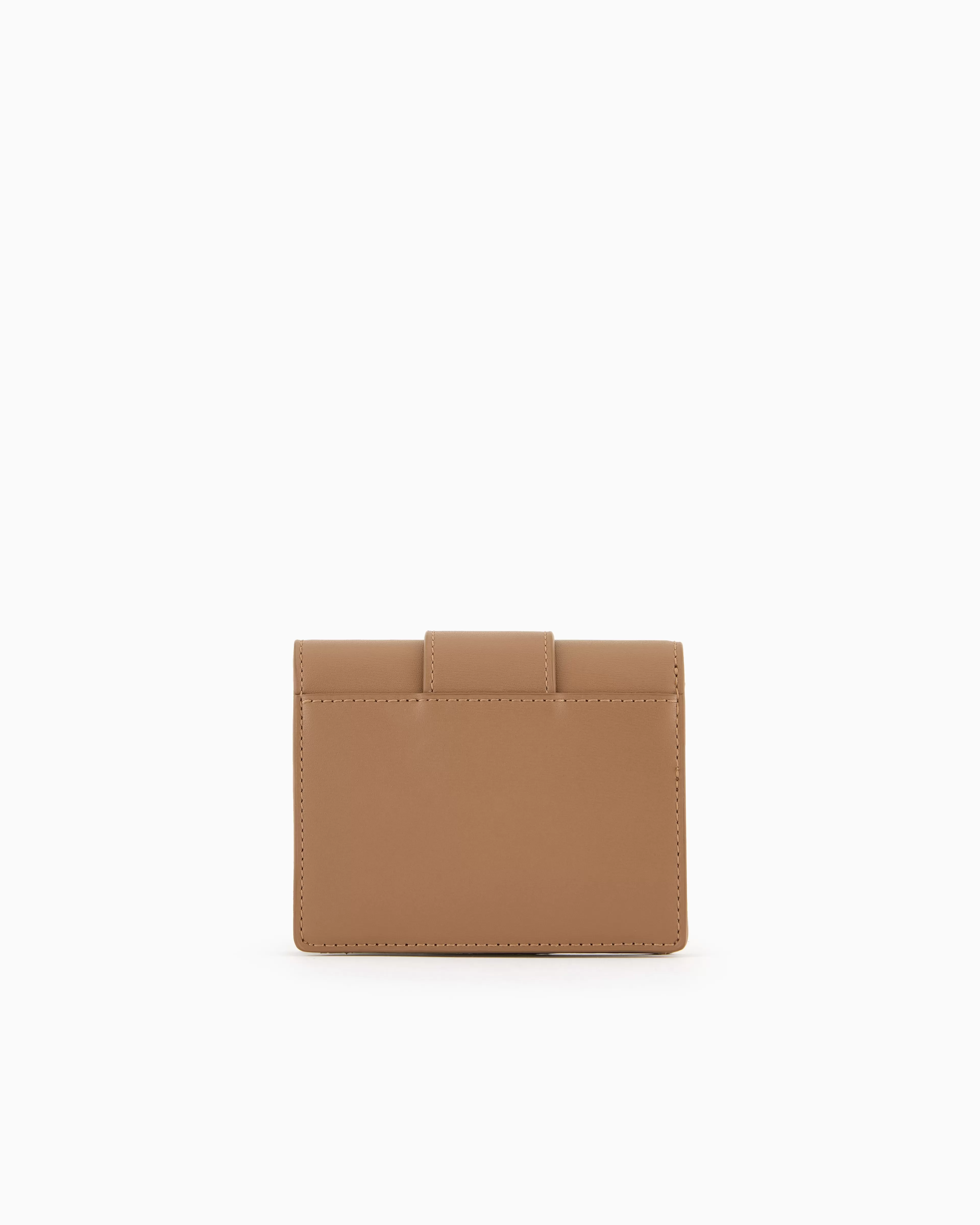 Armani Exchange ASV Gold Monogram Logo Wallet* Wallets And Small Leather Goods