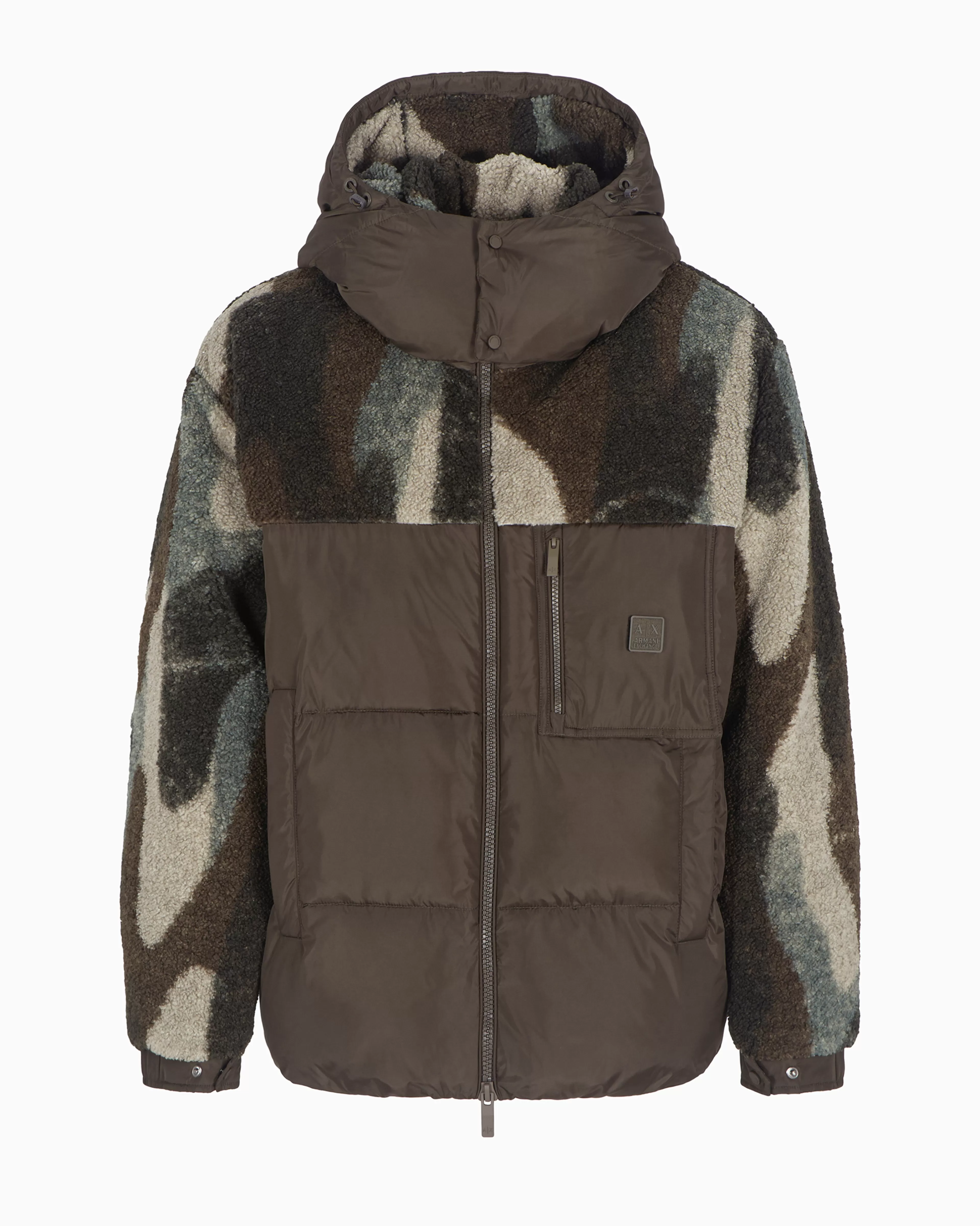 Armani Exchange ASV Nylon Camouflage Padded Jacket* Outerwear