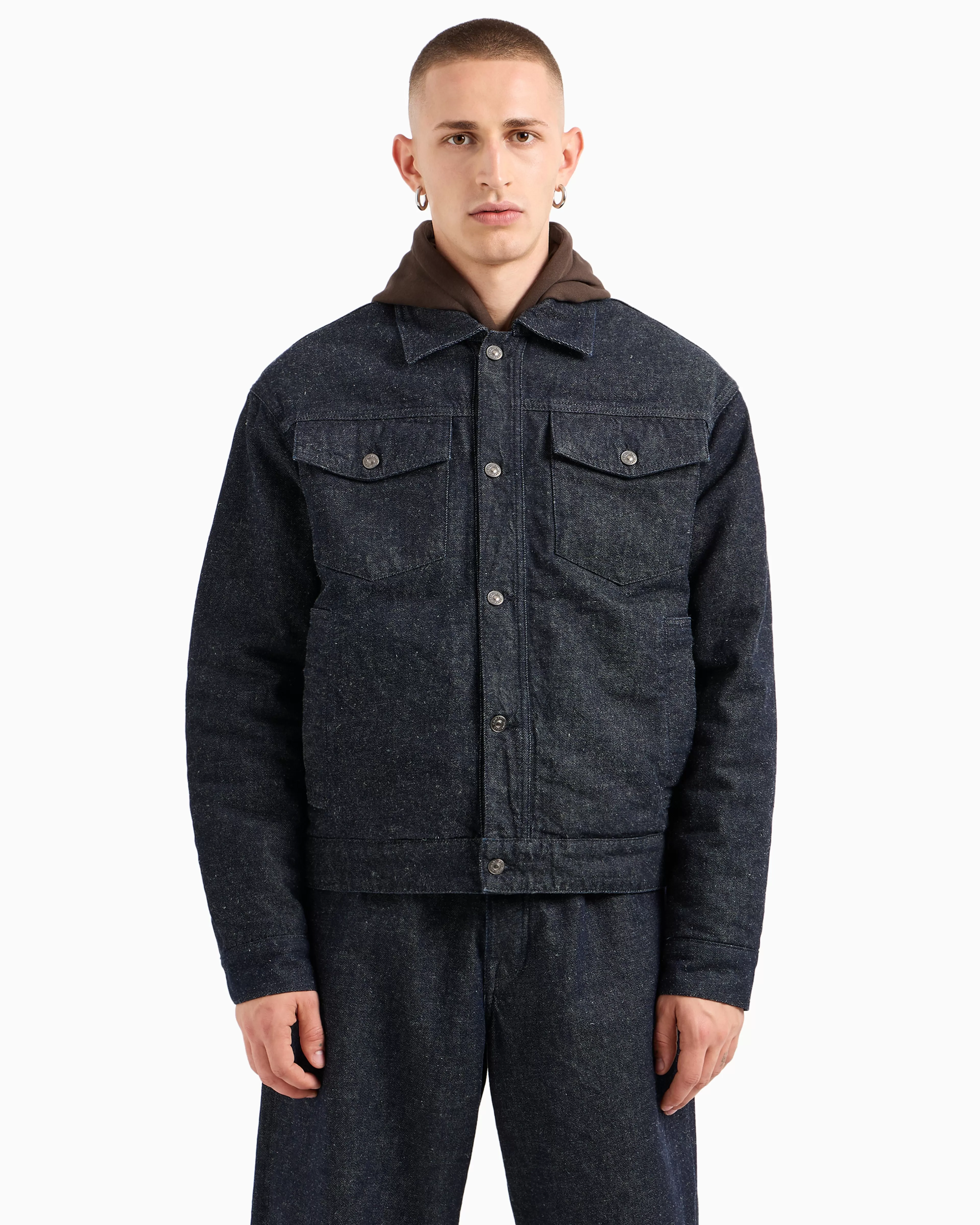 Armani Exchange ASV Organic Cotton & Hemp Denim Jacket* Matching Sets | Outerwear