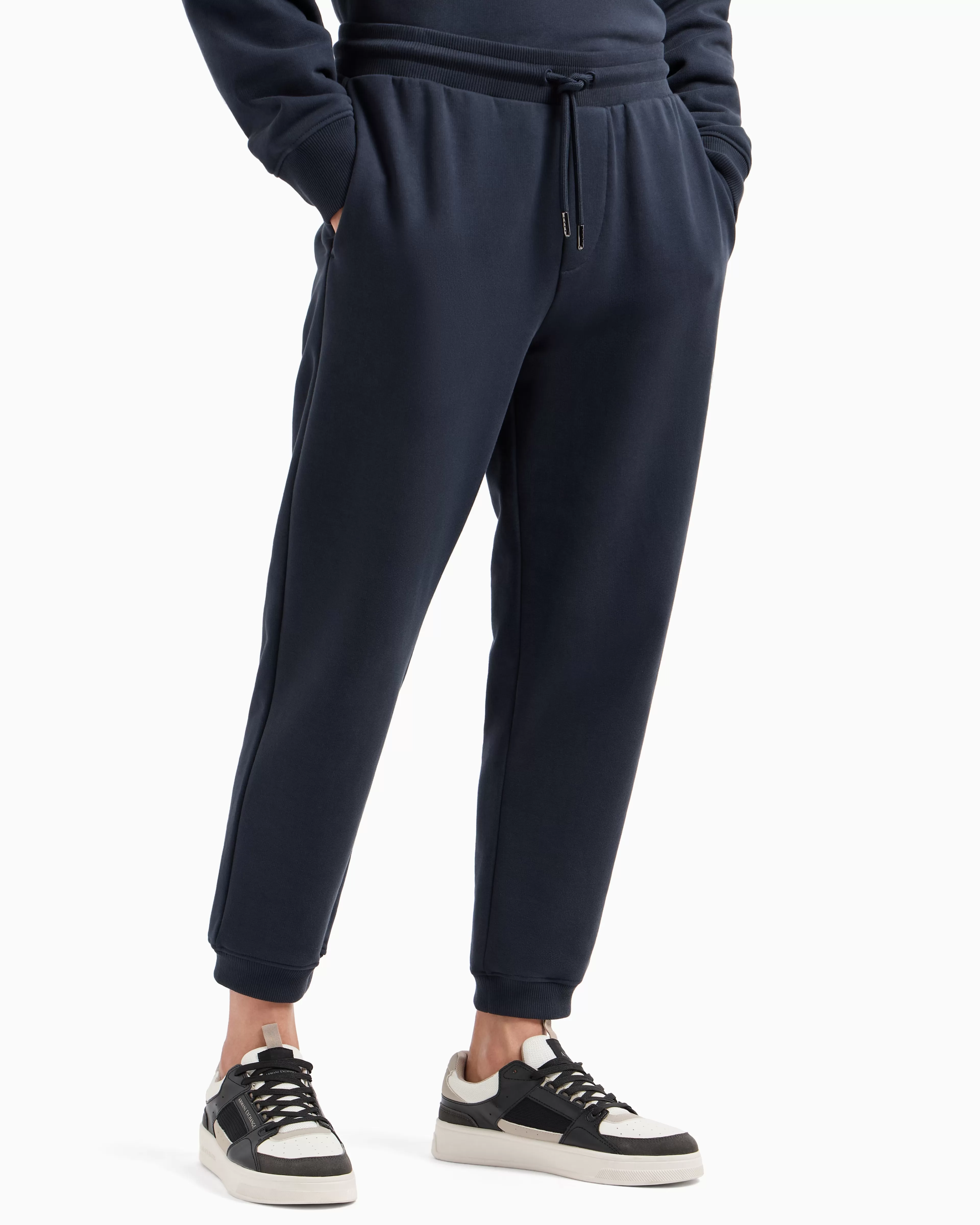 Armani Exchange ASV Organic Cotton Back Logo Joggers* Matching Sets | Trousers And Shorts