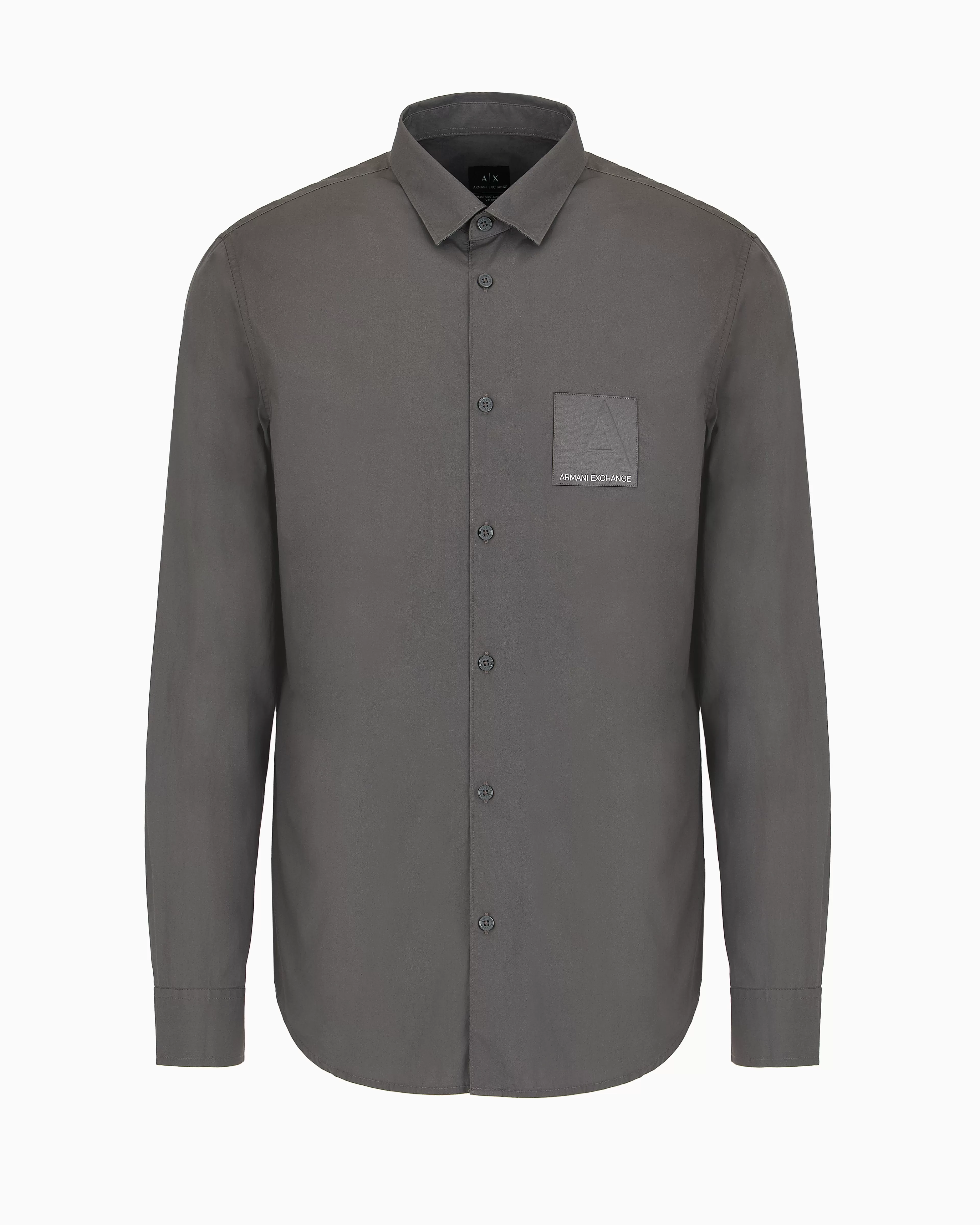 Armani Exchange ASV Organic Cotton Regular Fit Shirt* Shirts