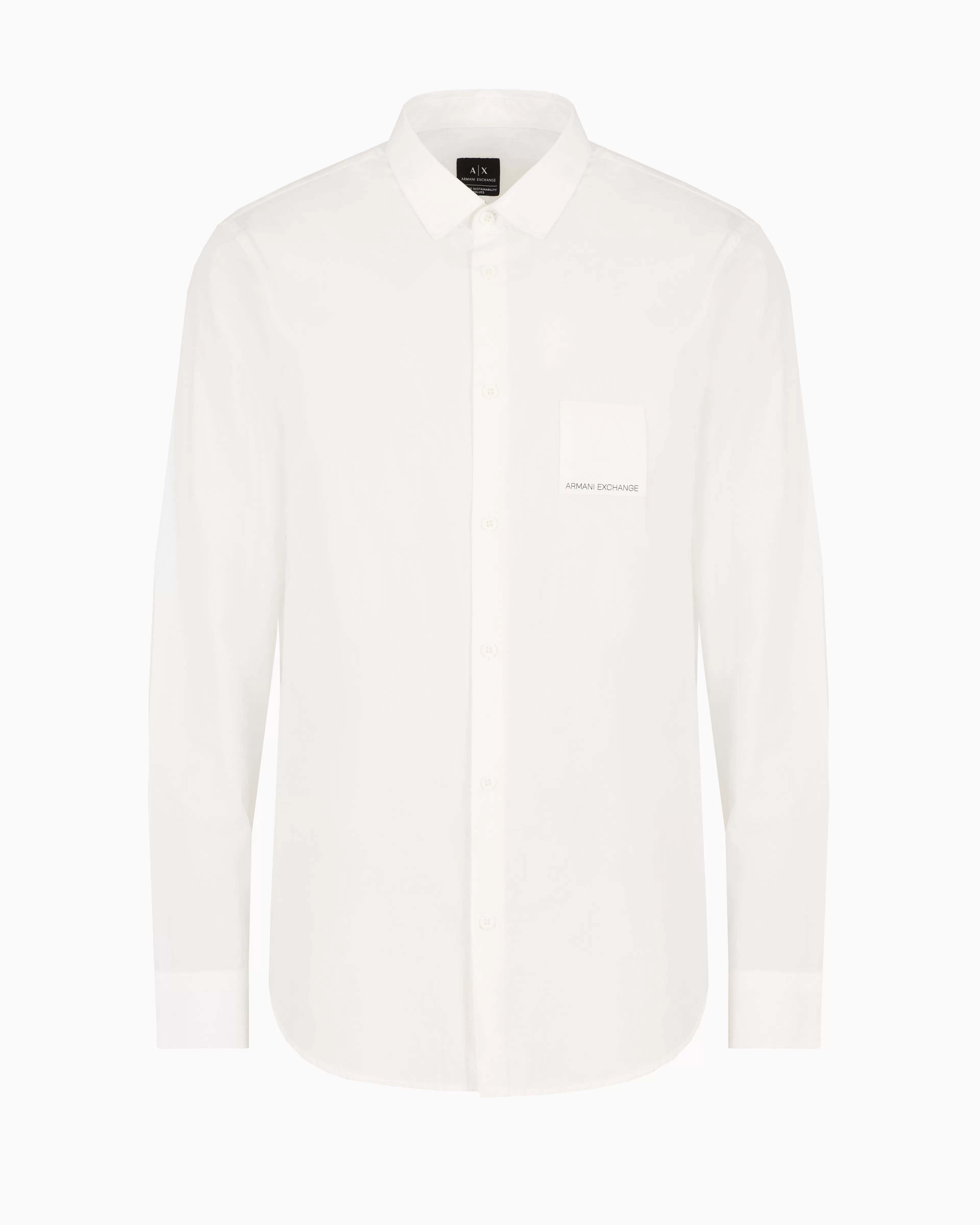 Armani Exchange ASV Organic Cotton Regular Fit Shirt* Shirts