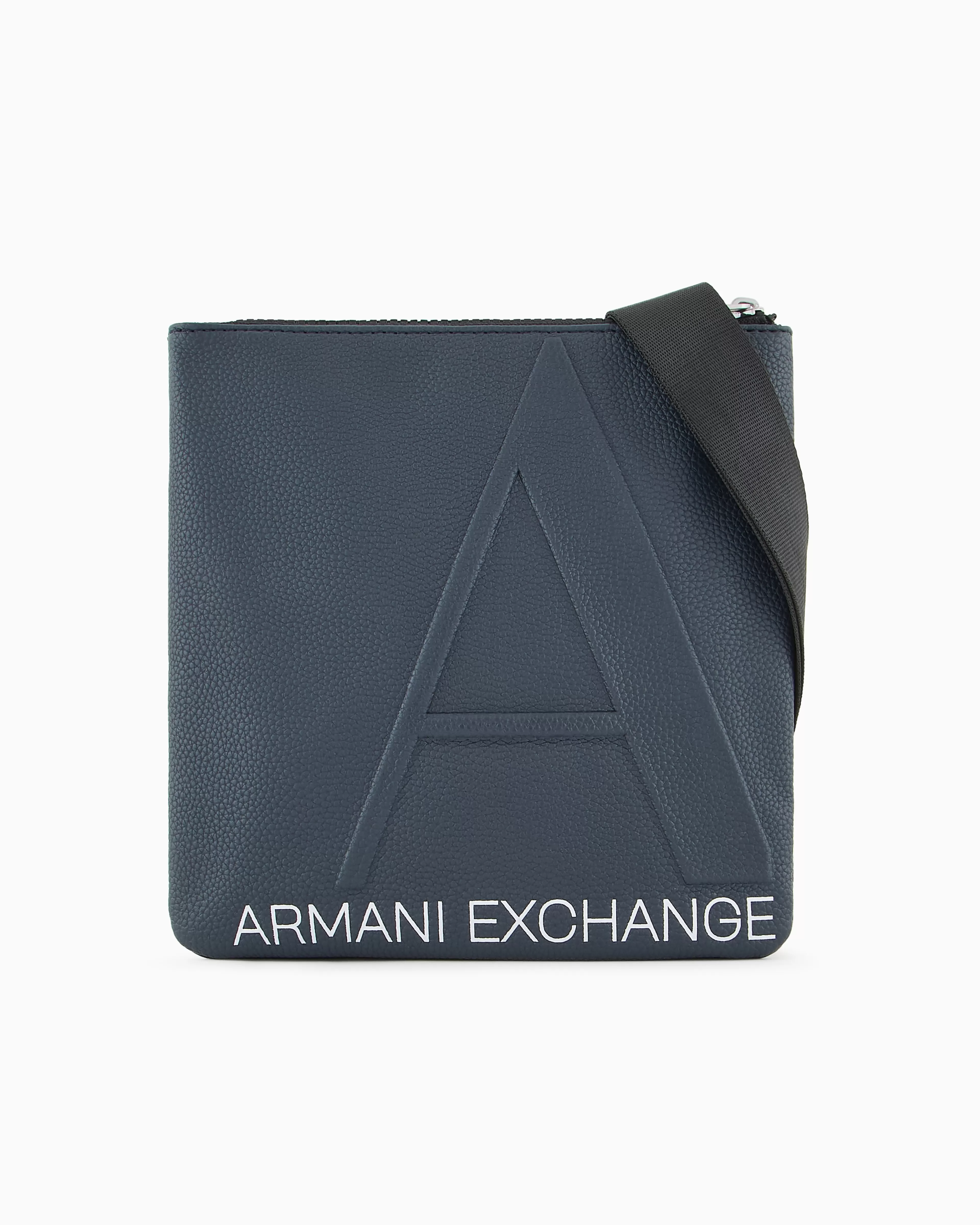 Armani Exchange ASV Recycled Bag with A-line Embossed Logo* Bags