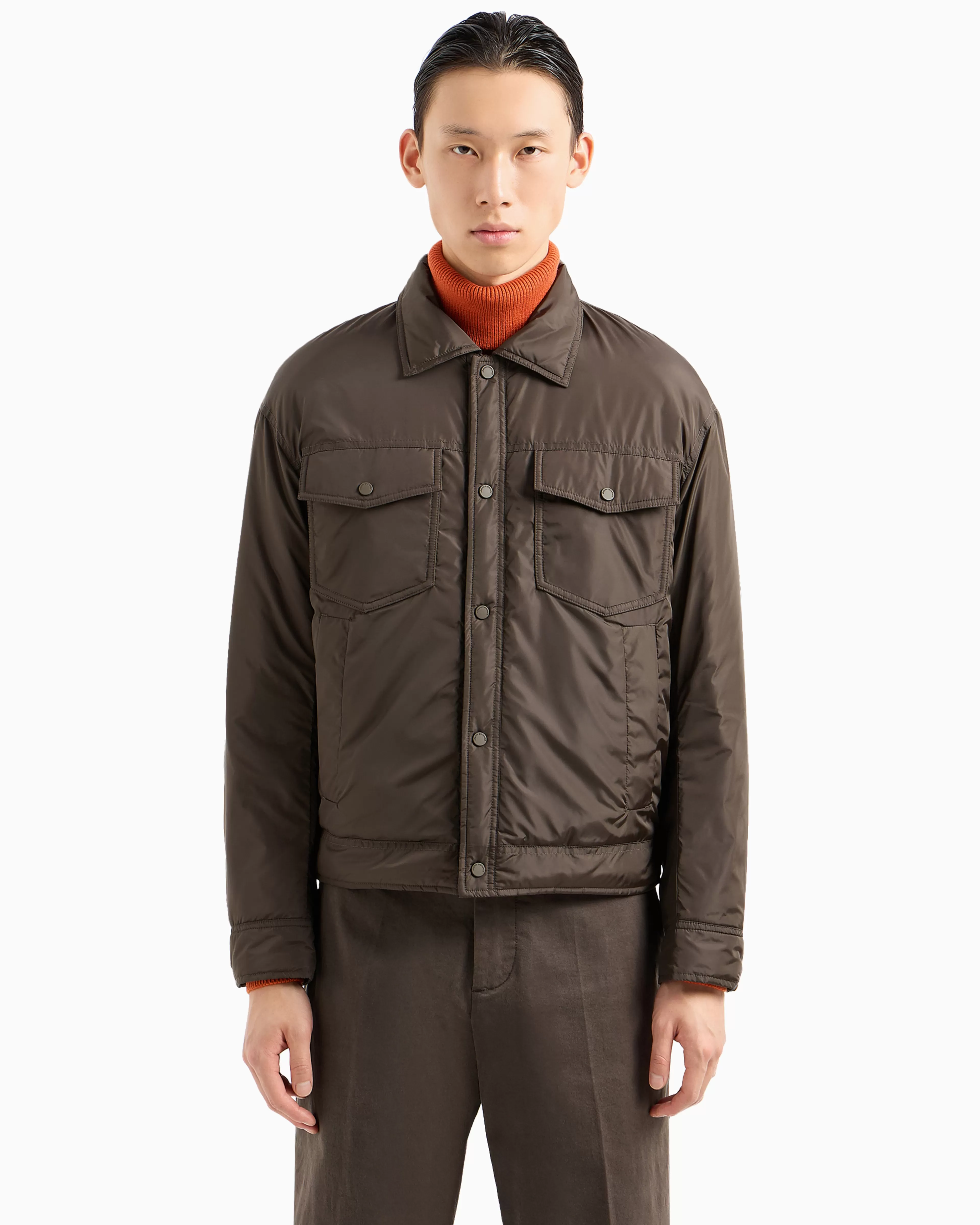 Armani Exchange ASV recycled fabric blouson* Outerwear