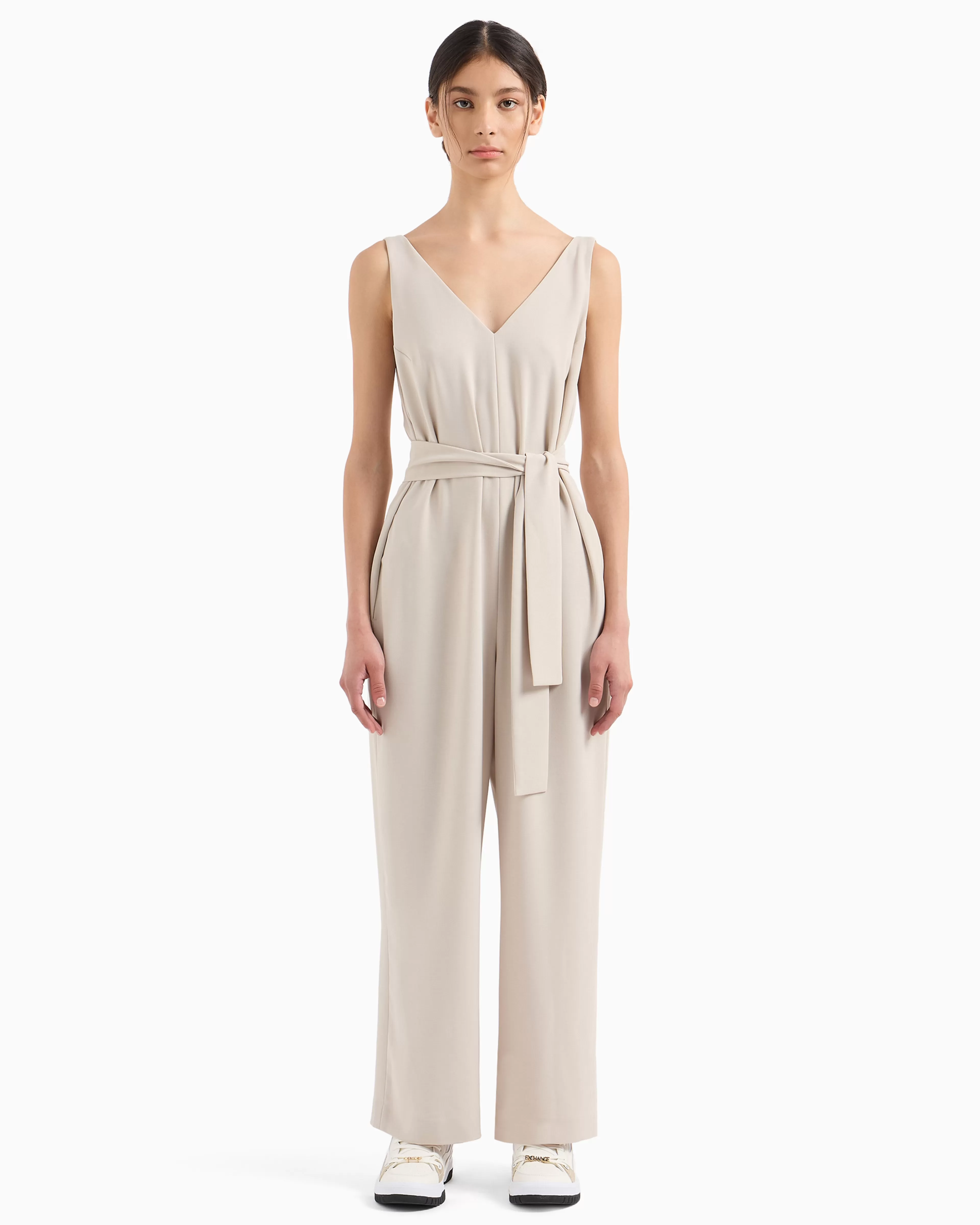 Armani Exchange ASV Recycled Fabric Tracksuit with Sash* Dresses And Jumpsuits