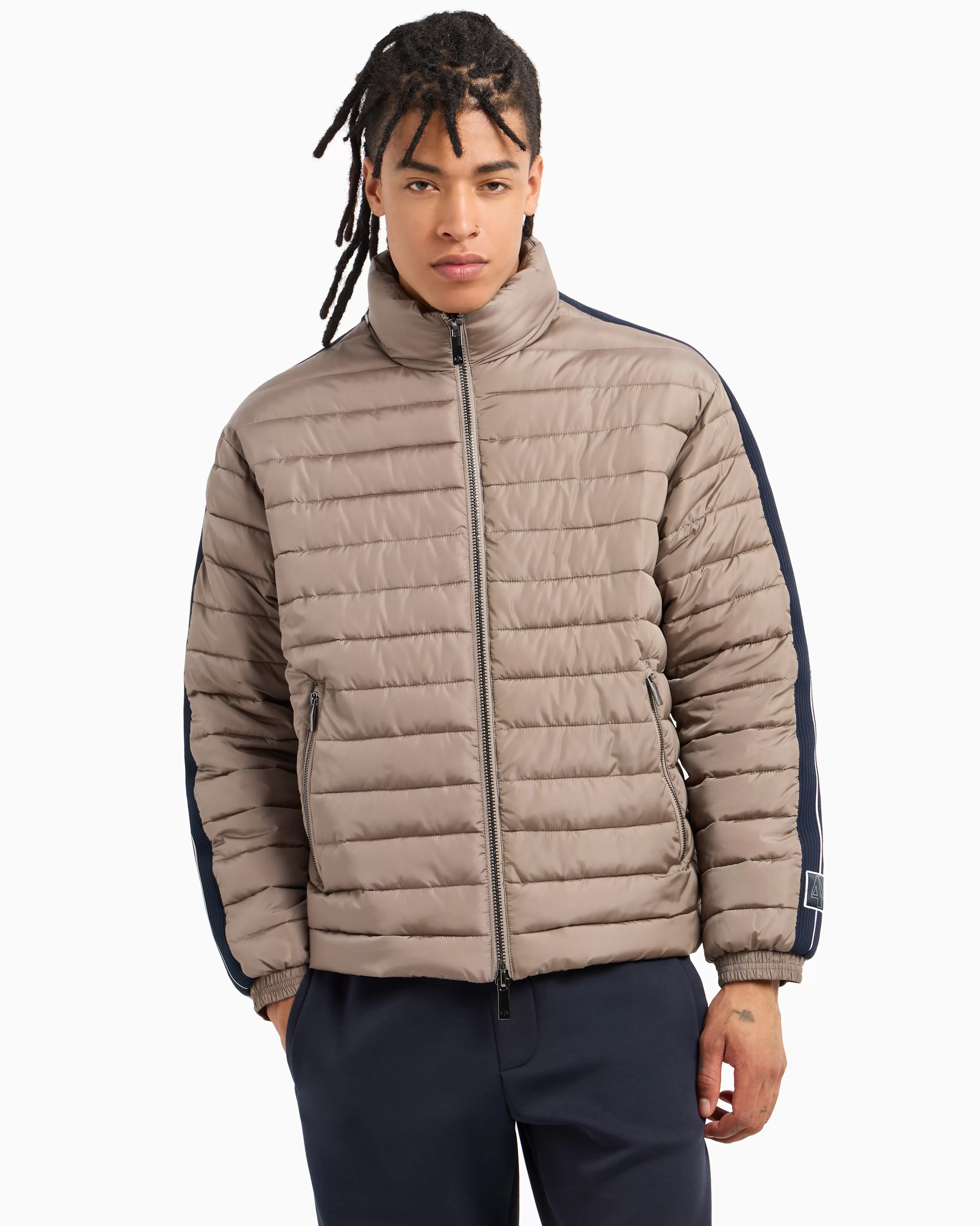 Armani Exchange ASV Recycled Nylon Full Zip Jacket* Outerwear