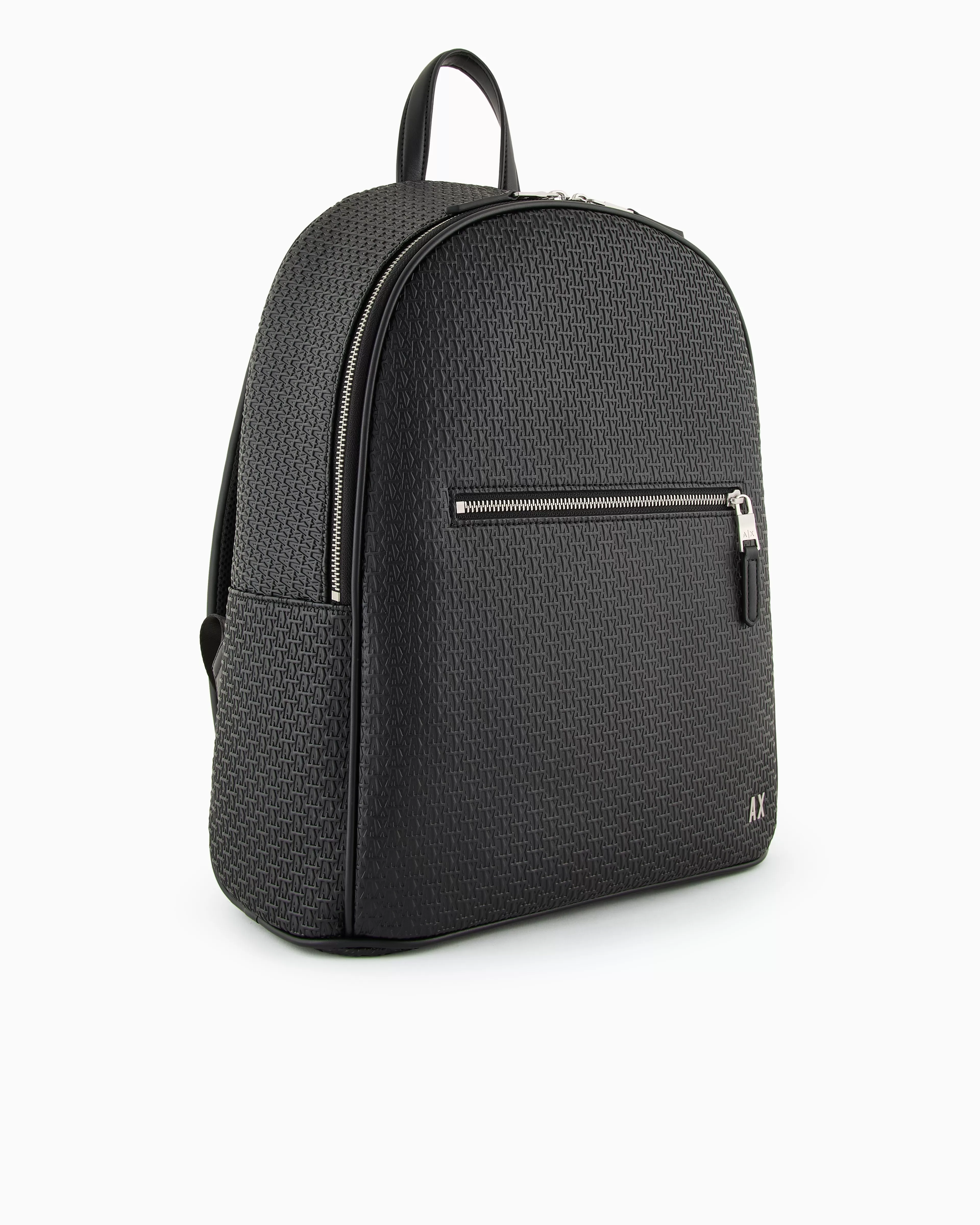 Armani Exchange Backpack with all-over embossed logo* Essentials | Bags