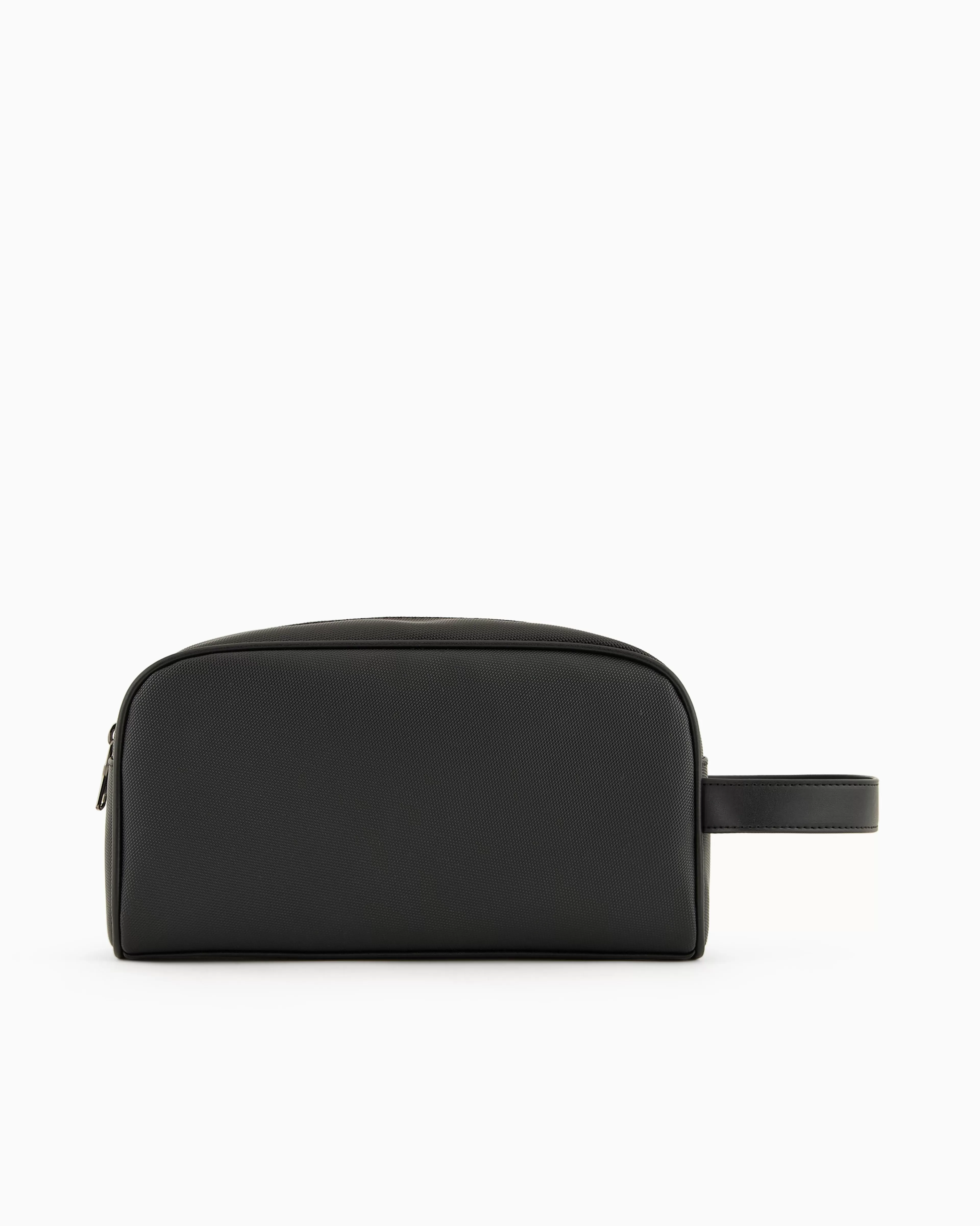 Armani Exchange Beauty case with monogram and stripes* Essentials | Wallets And Small Leather Goods