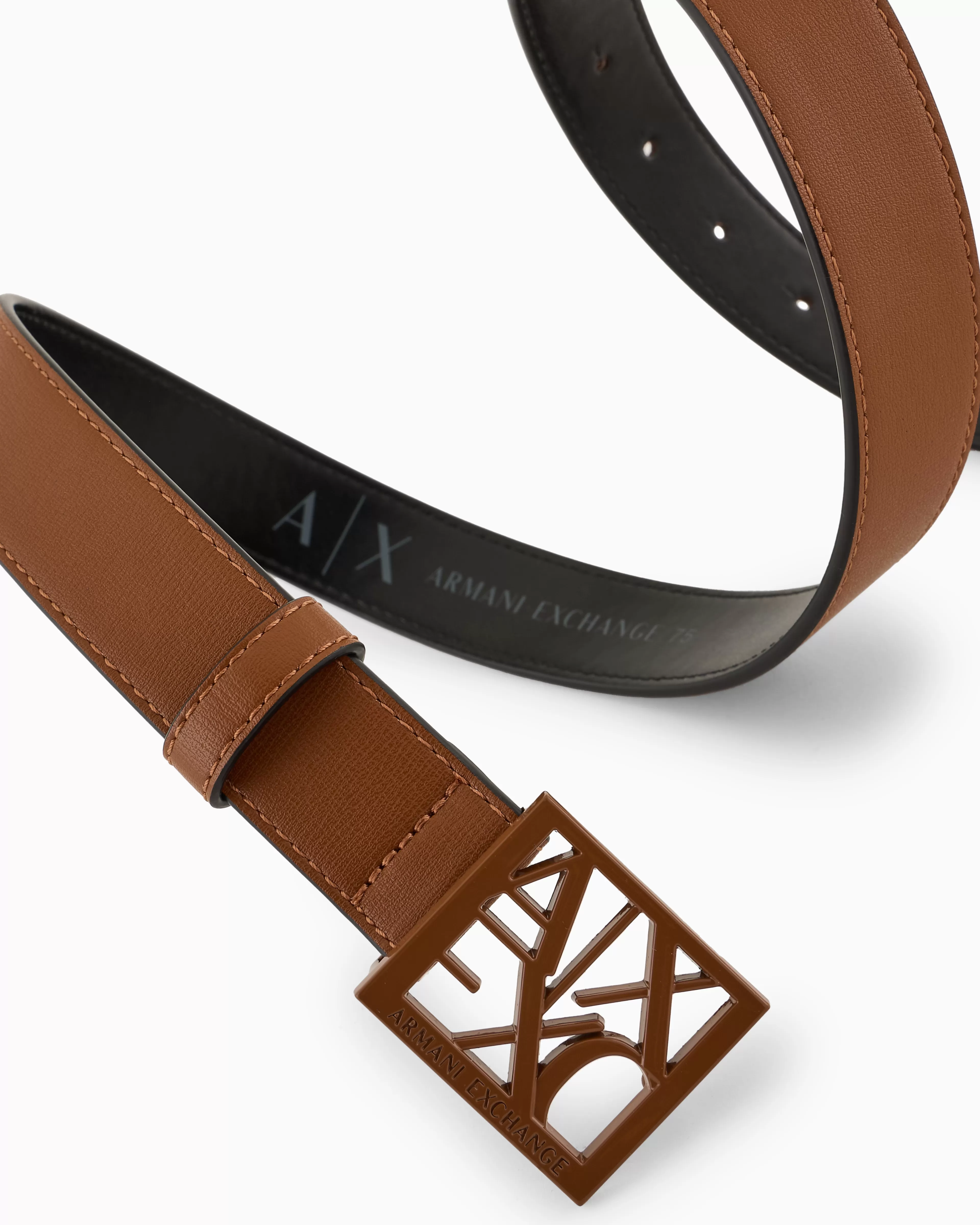 Armani Exchange Belt with square with logo* Belts