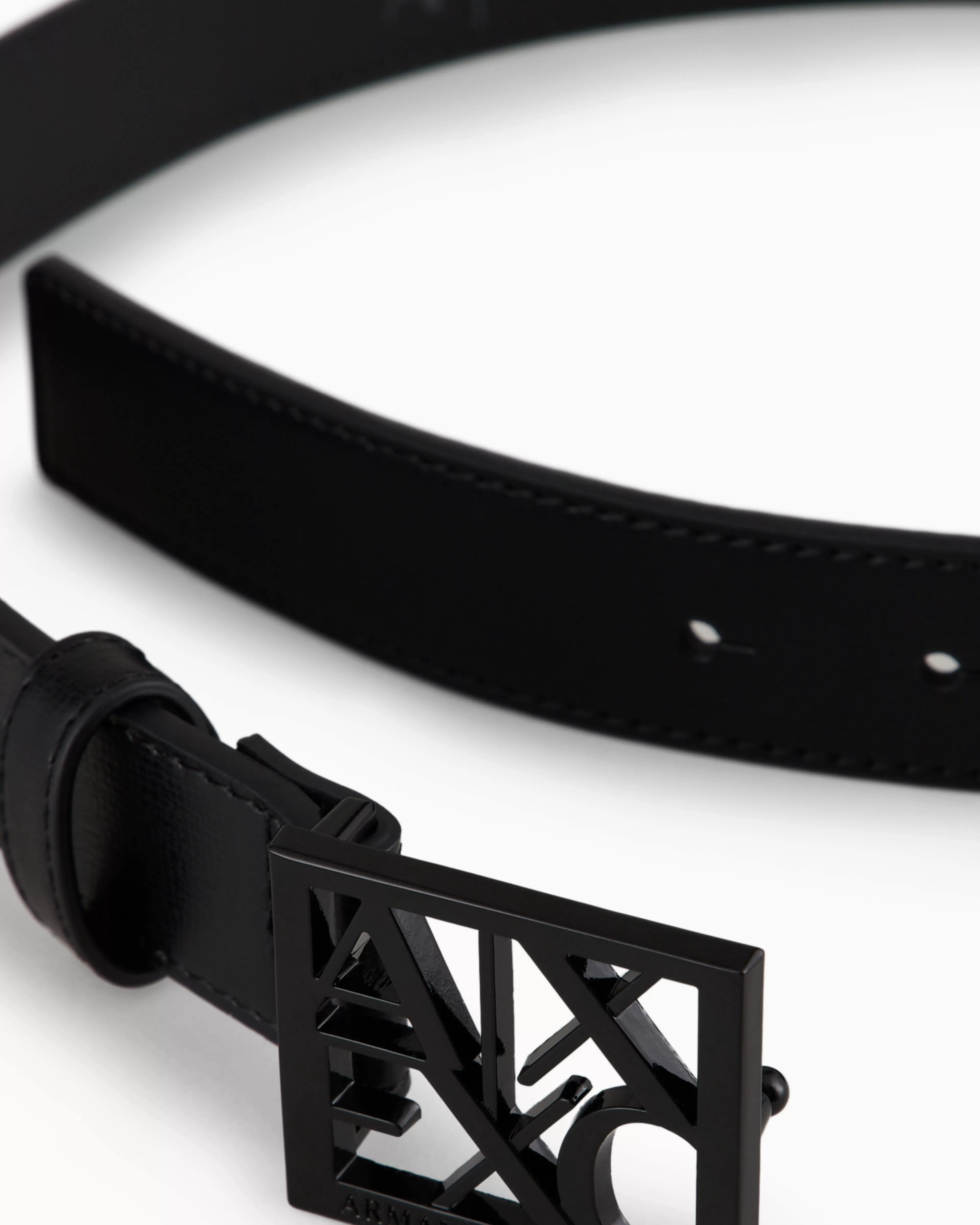 Armani Exchange Belt with square with logo* Belts
