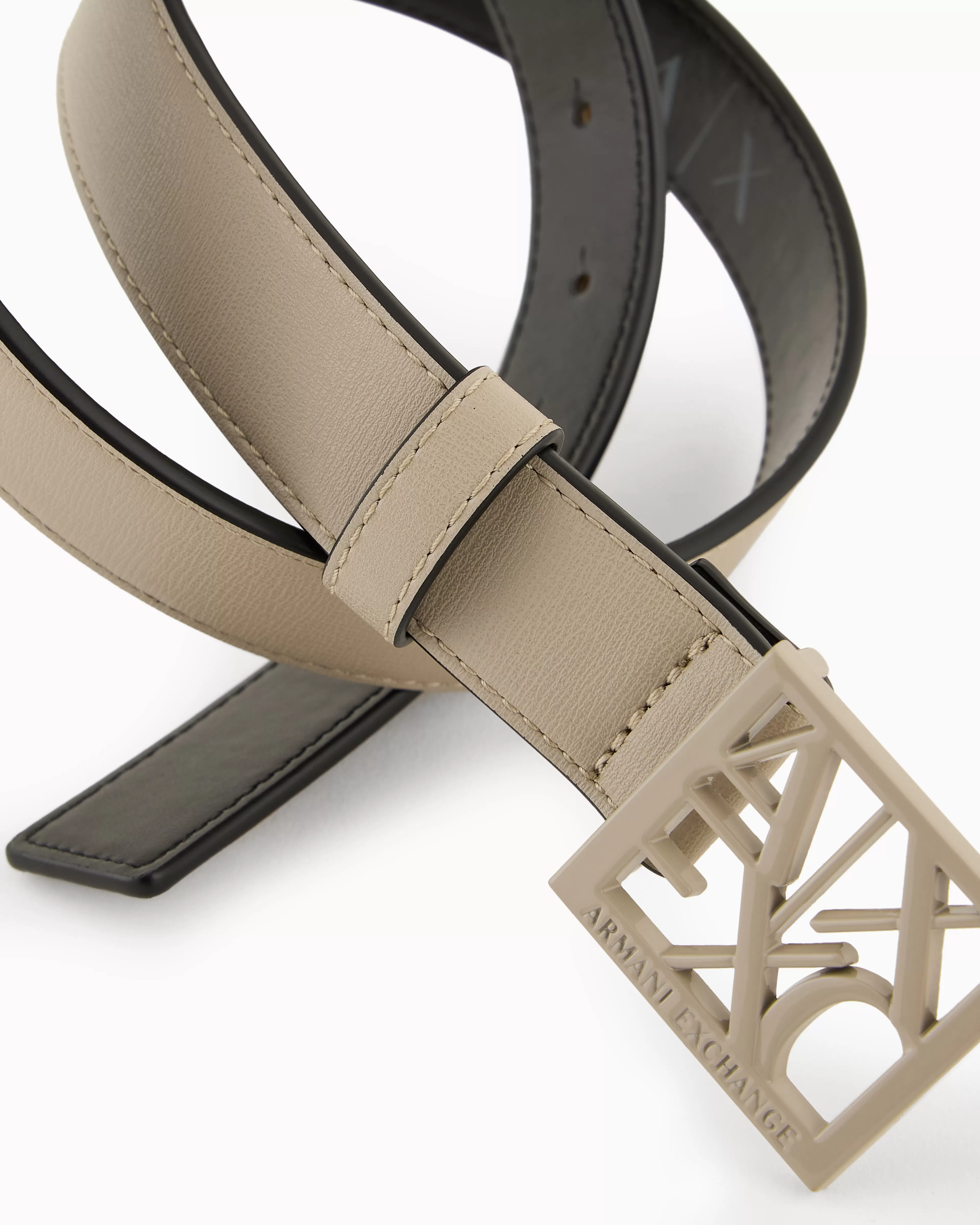 Armani Exchange Belt with square with logo* Belts