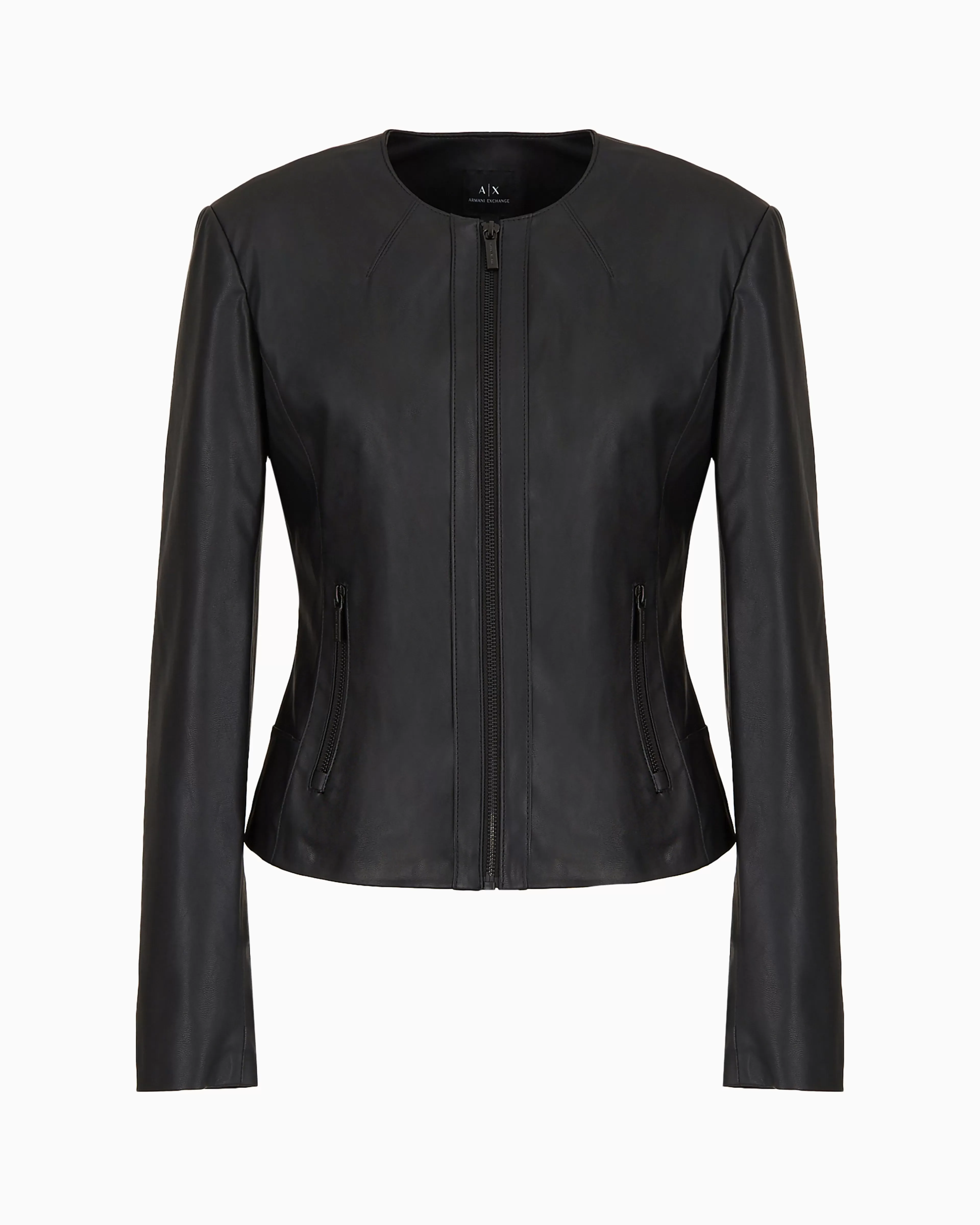 Armani Exchange Biker jacket with decorative stitching* Essentials | Outerwear