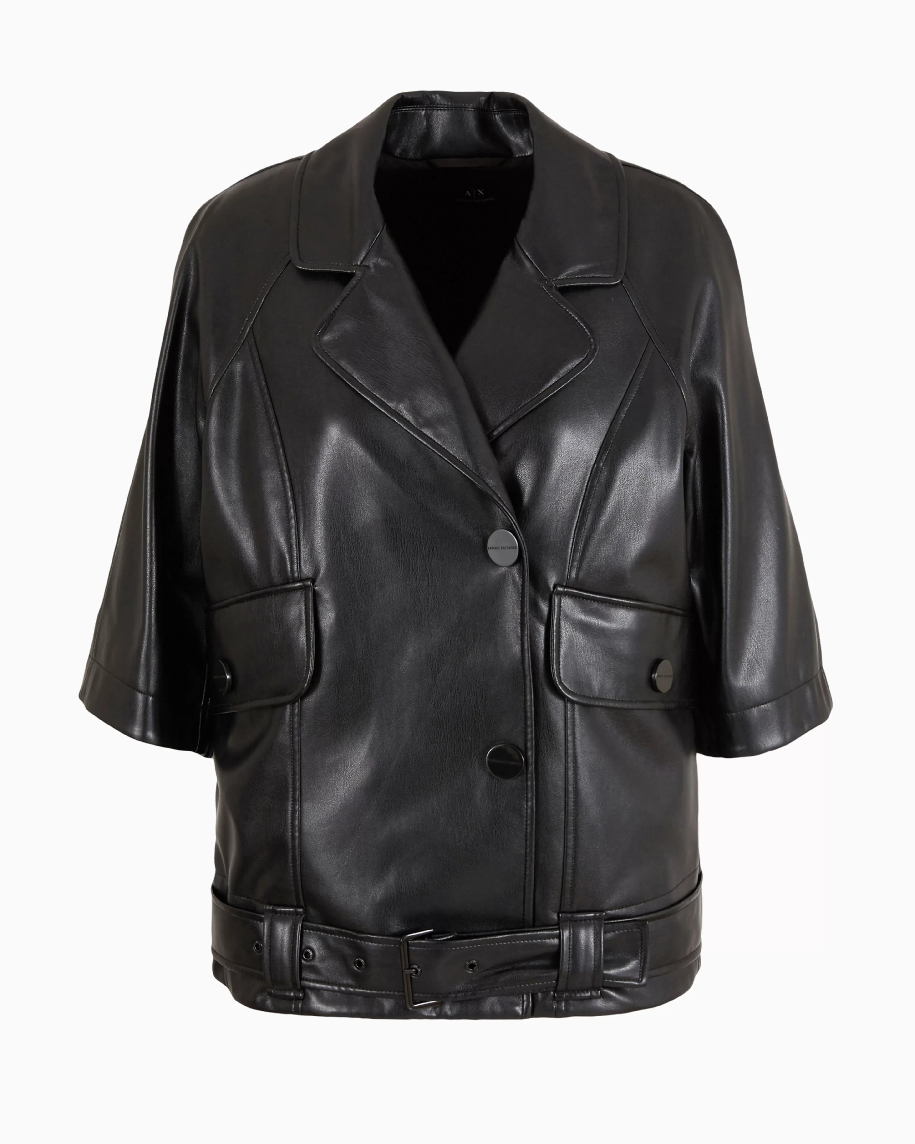 Armani Exchange Blouson in coated fabric* Tops