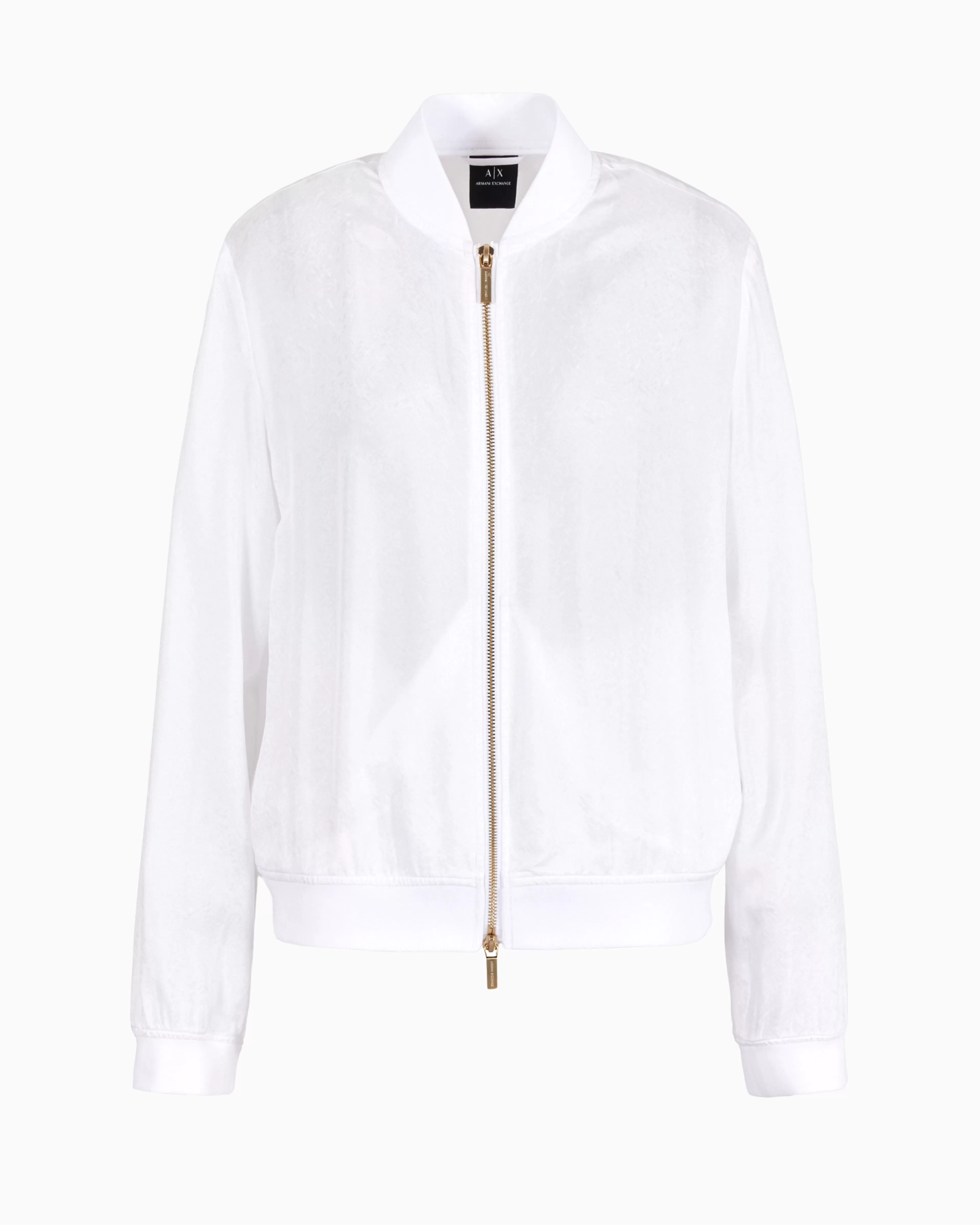 Armani Exchange Blouson in coated fabric* Tops