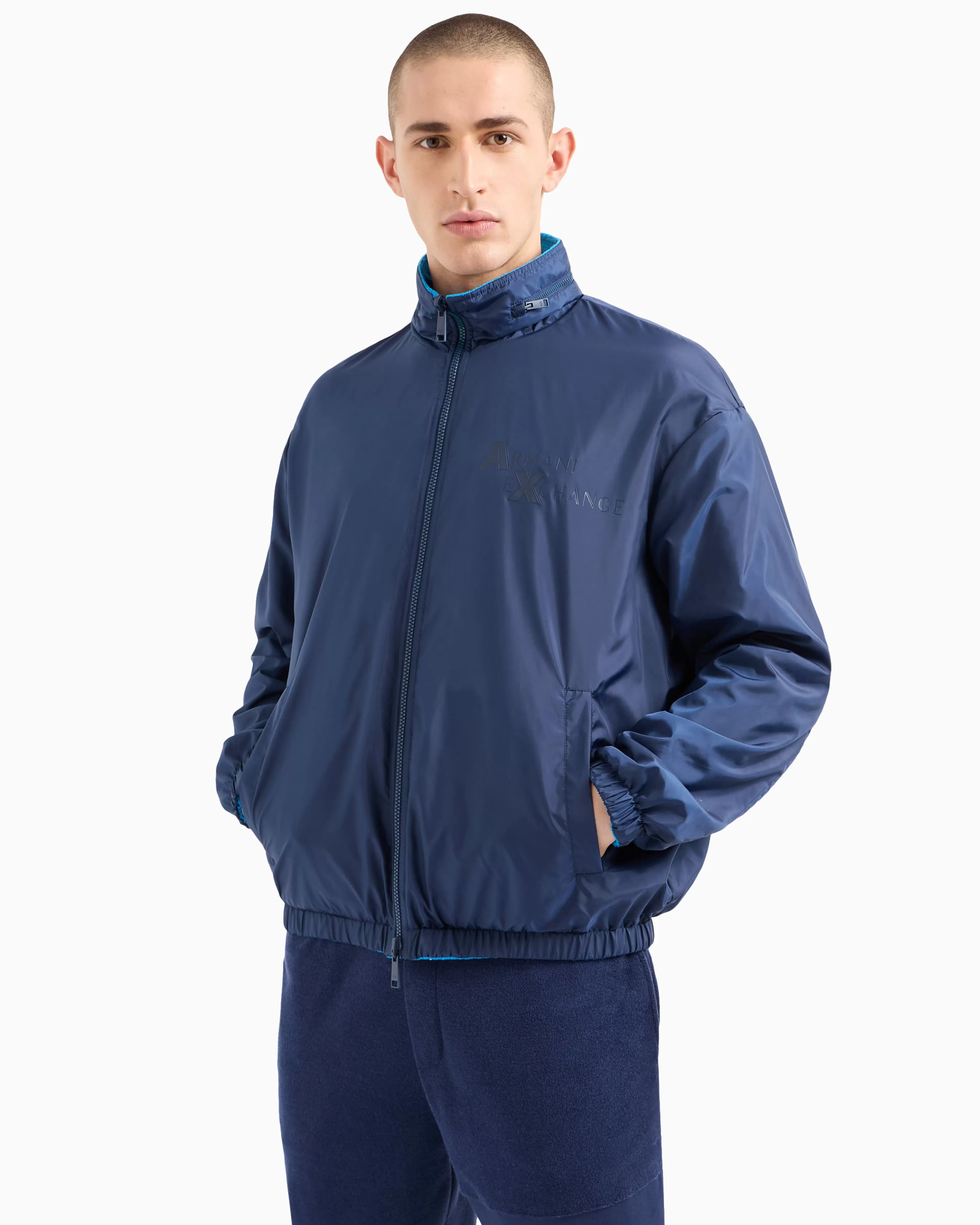 Armani Exchange Blouson in coated fabric* Shirts And Tops
