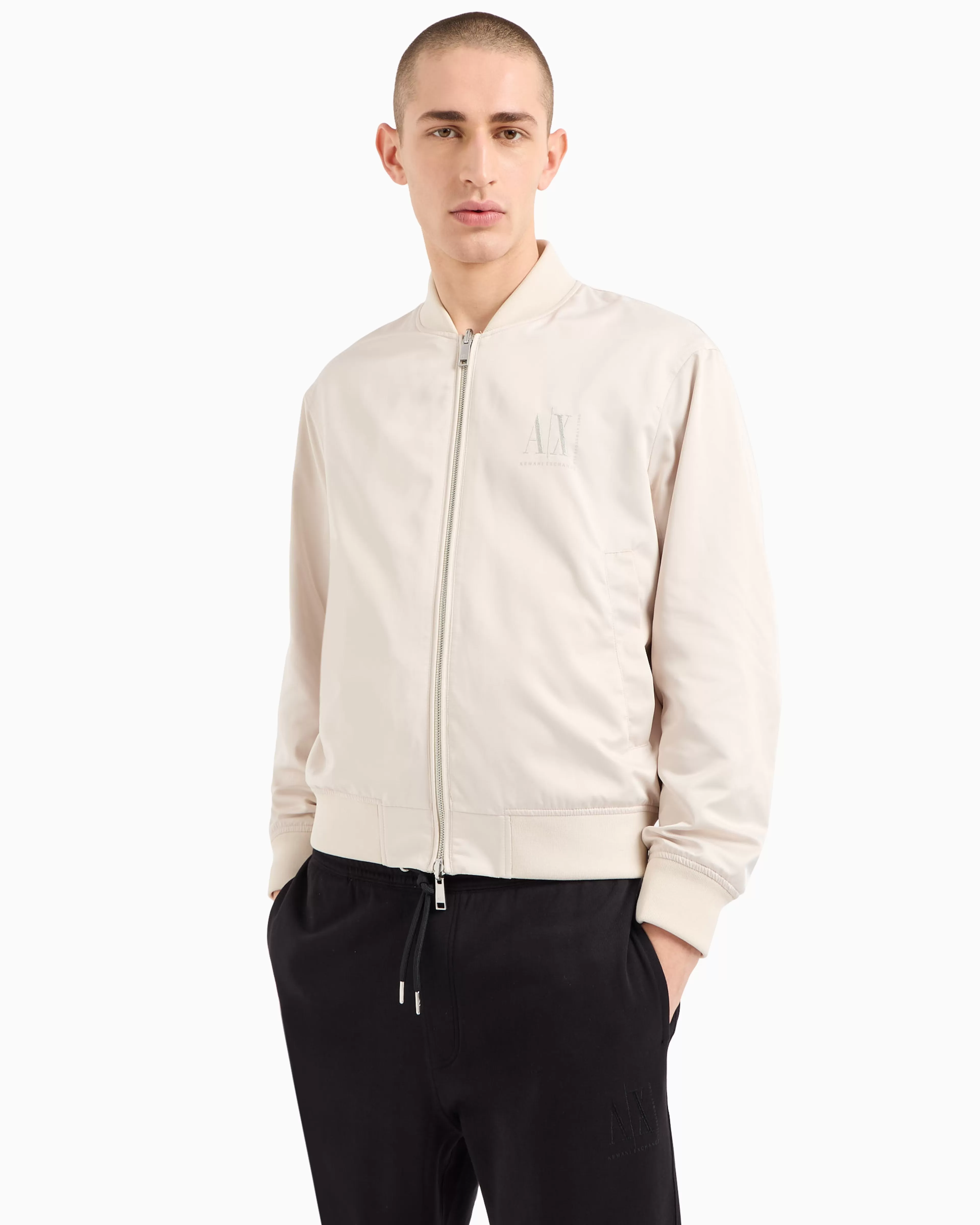 Armani Exchange Blouson in coated fabric* Shirts And Tops