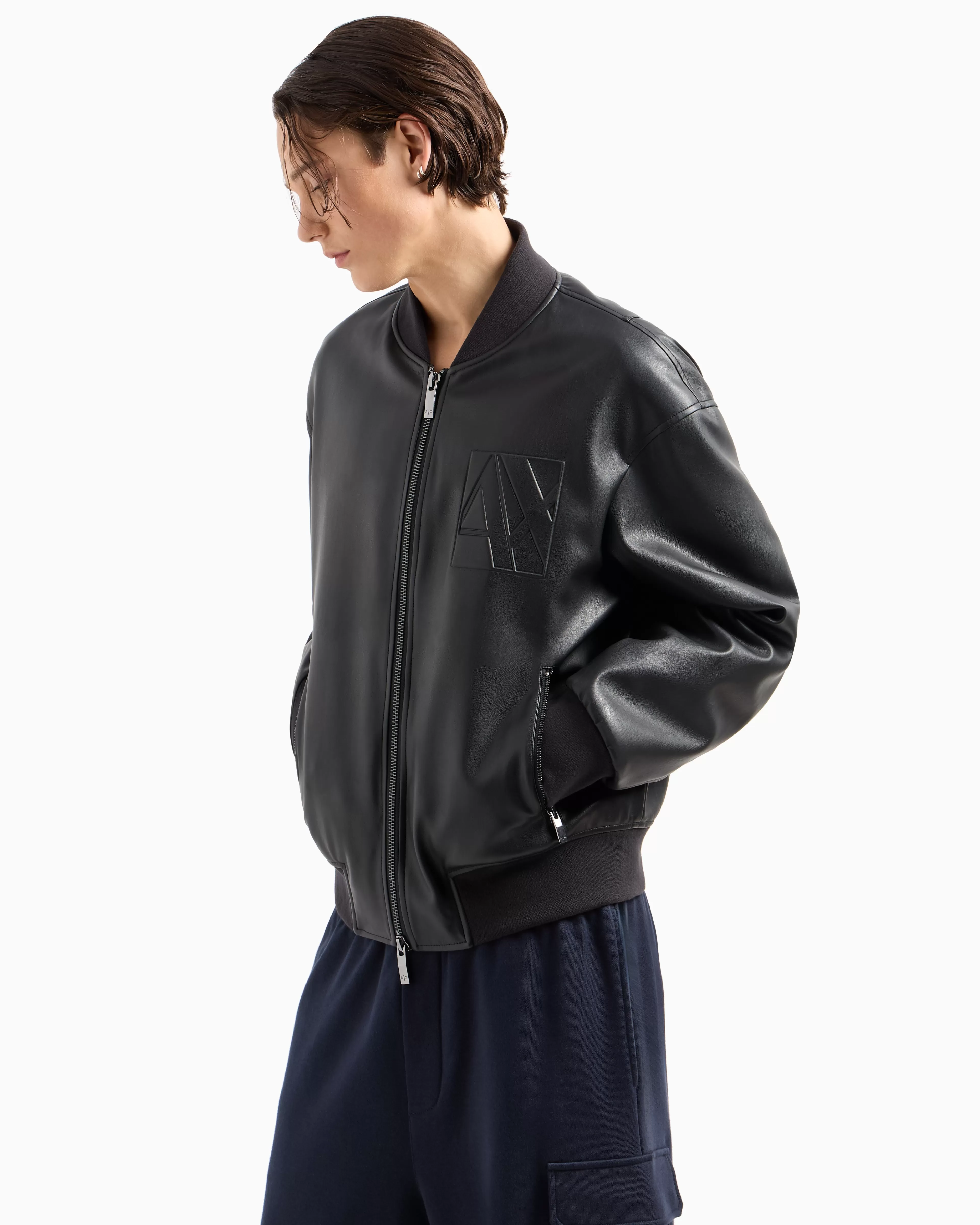 Armani Exchange Blouson with embossed logo* Outerwear