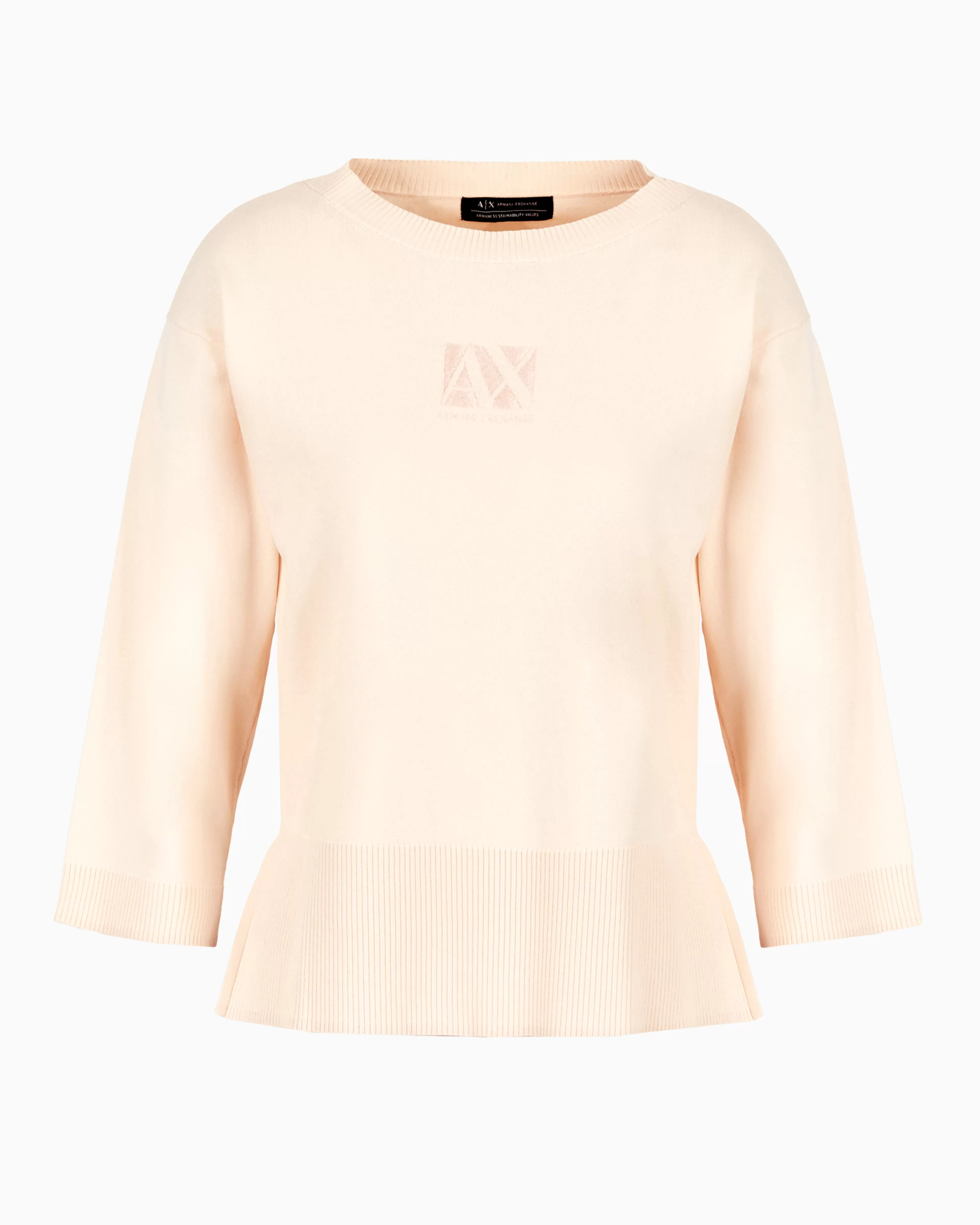 Armani Exchange Boucle crew neck sweater* Tops