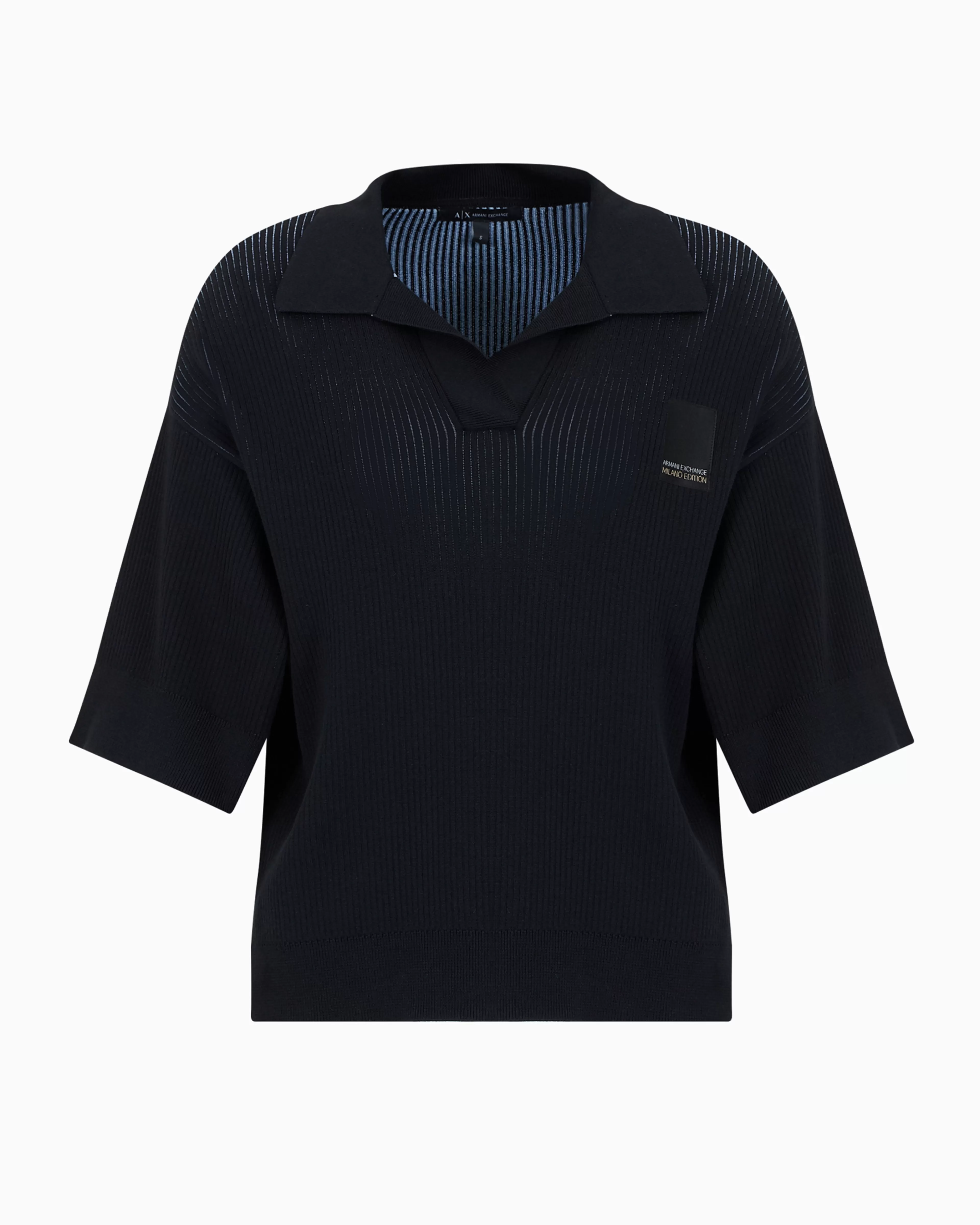 Armani Exchange Boucle crew neck sweater* Tops