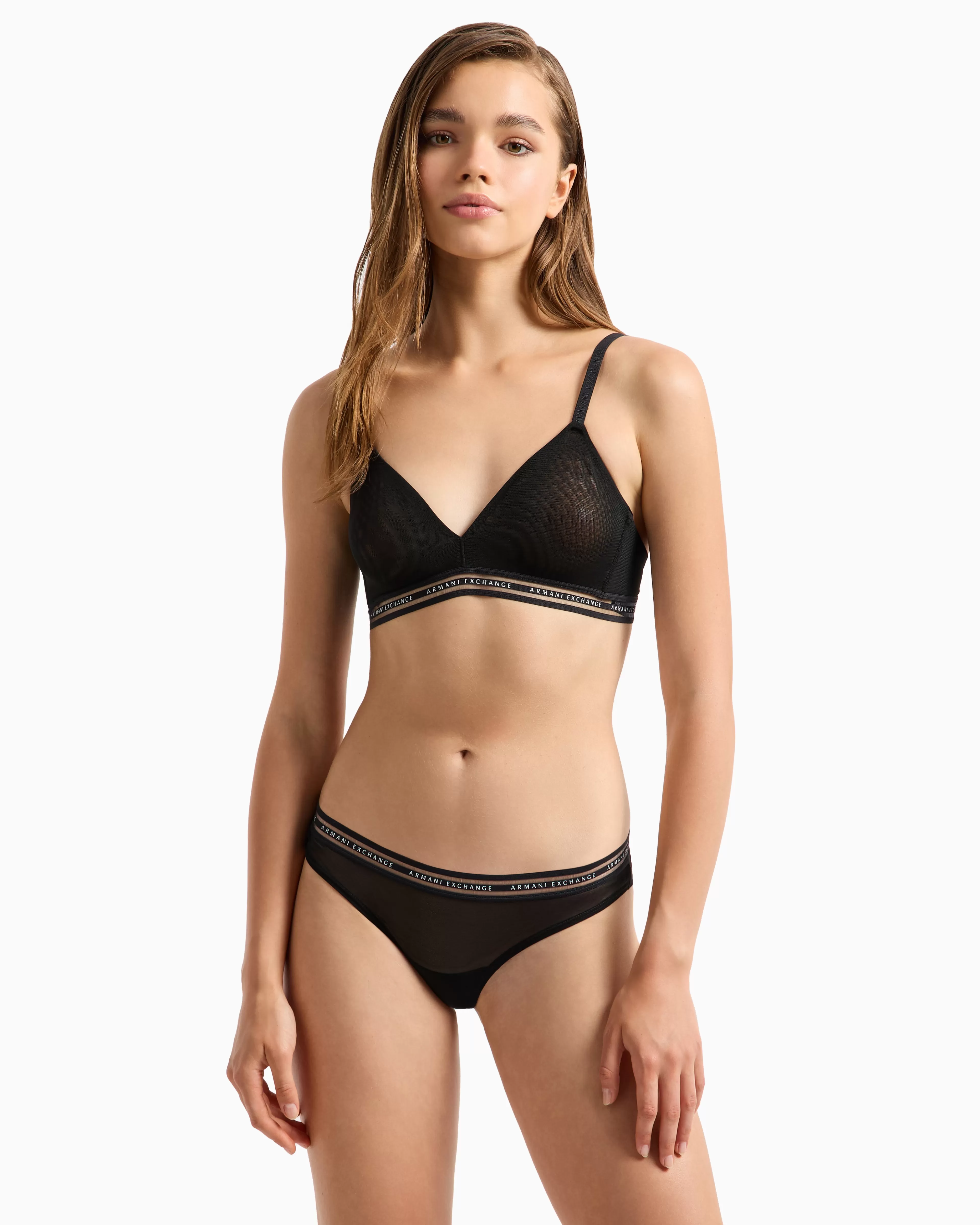 Armani Exchange Bralette Bras* Intimates And Loungewear