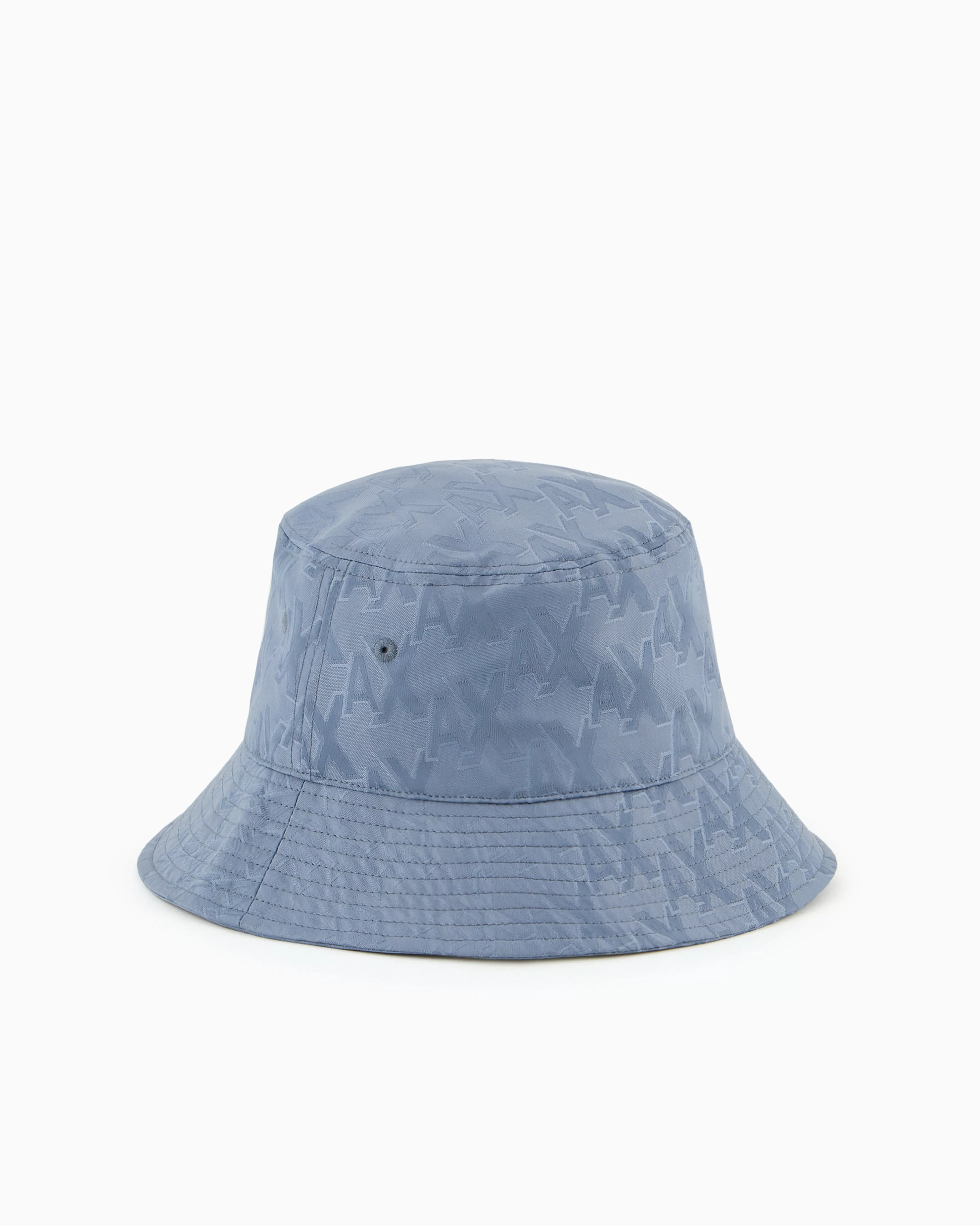 Armani Exchange Bucket hat in monogram technical fabric* Hats And Gloves
