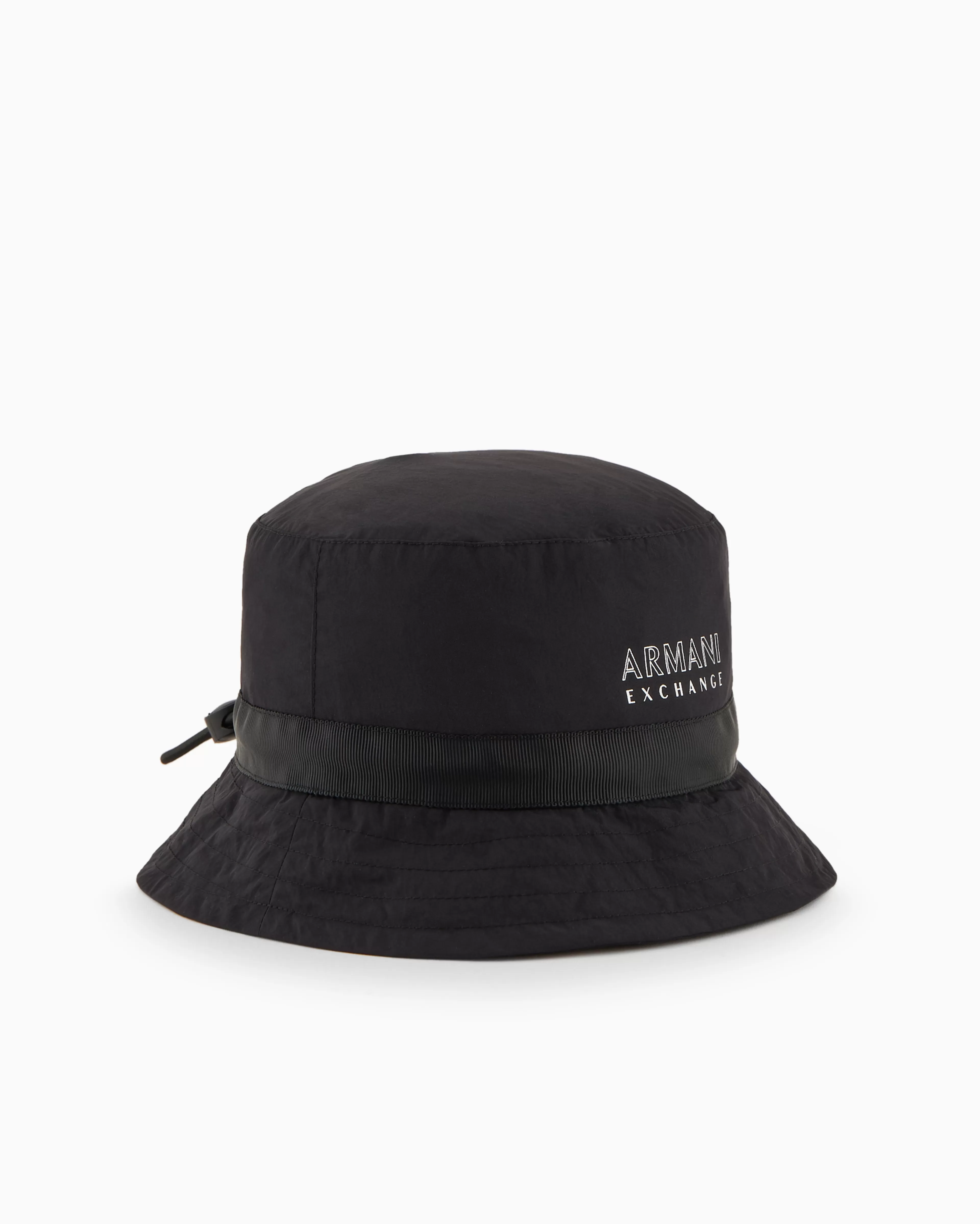 Armani Exchange Bucket hat in technical fabric* Shoes And Accessories