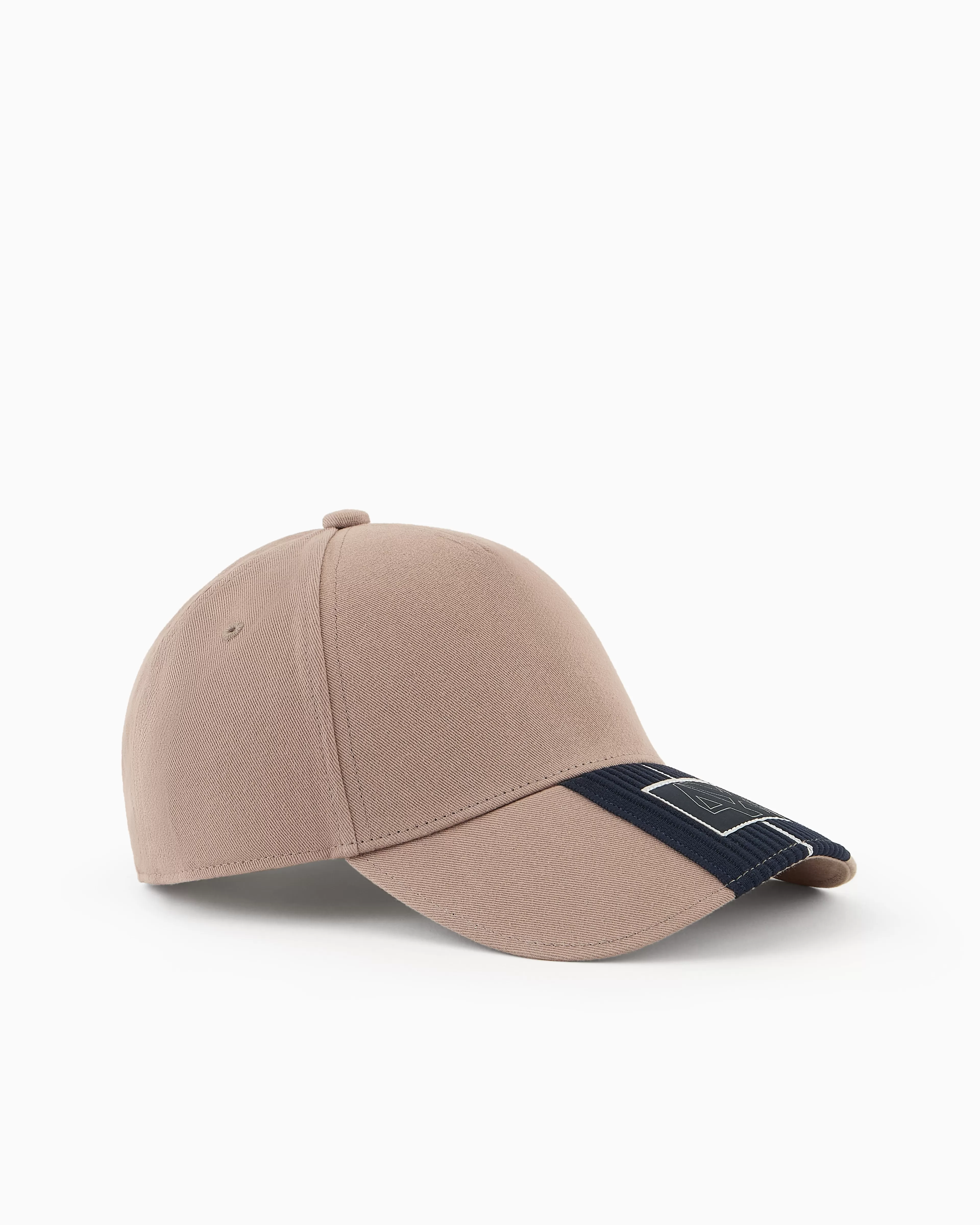 Armani Exchange Cap with visor and logo patch* Hats And Gloves