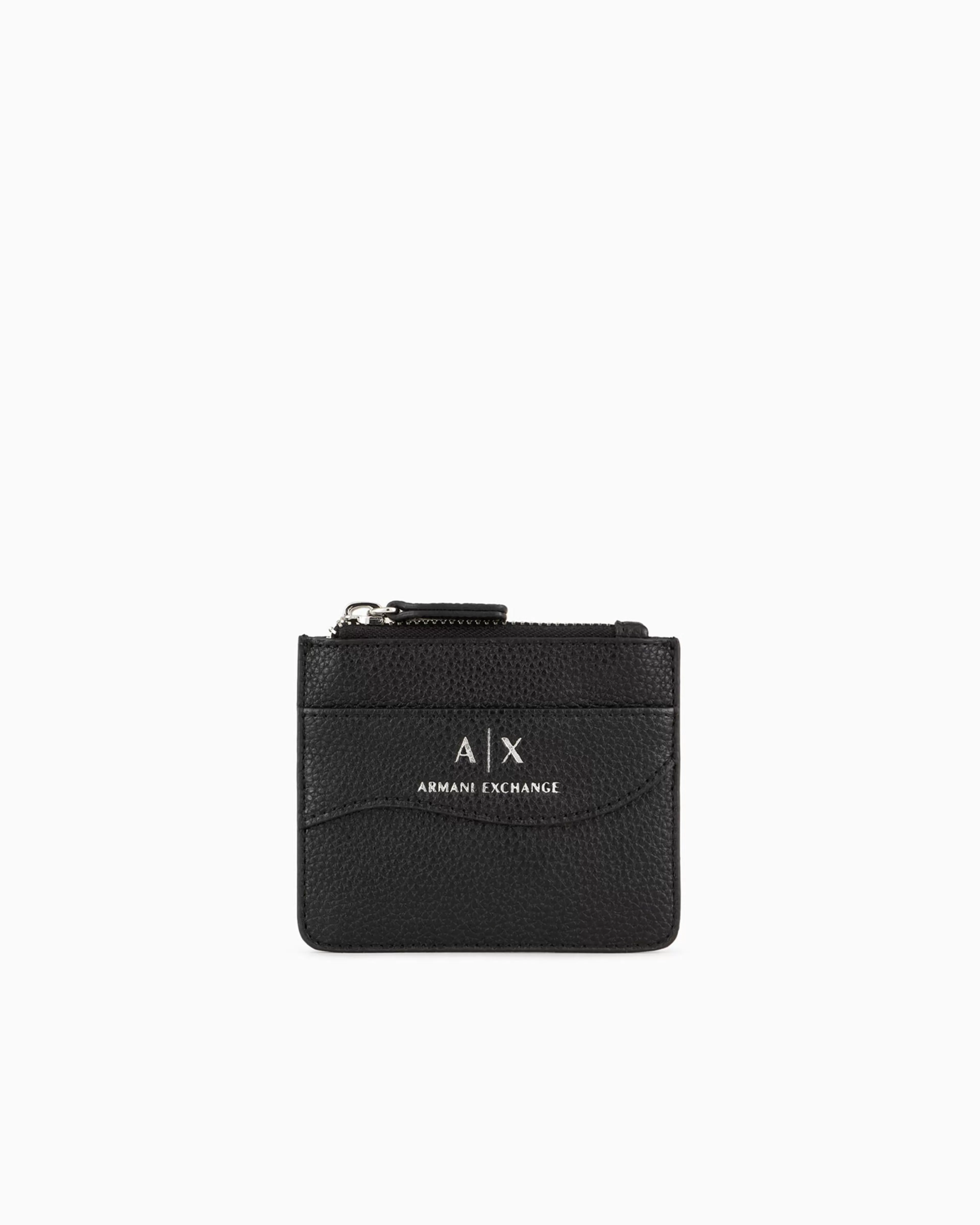 Armani Exchange Card holder with zipped pocket* Wallets And Small Leather Goods