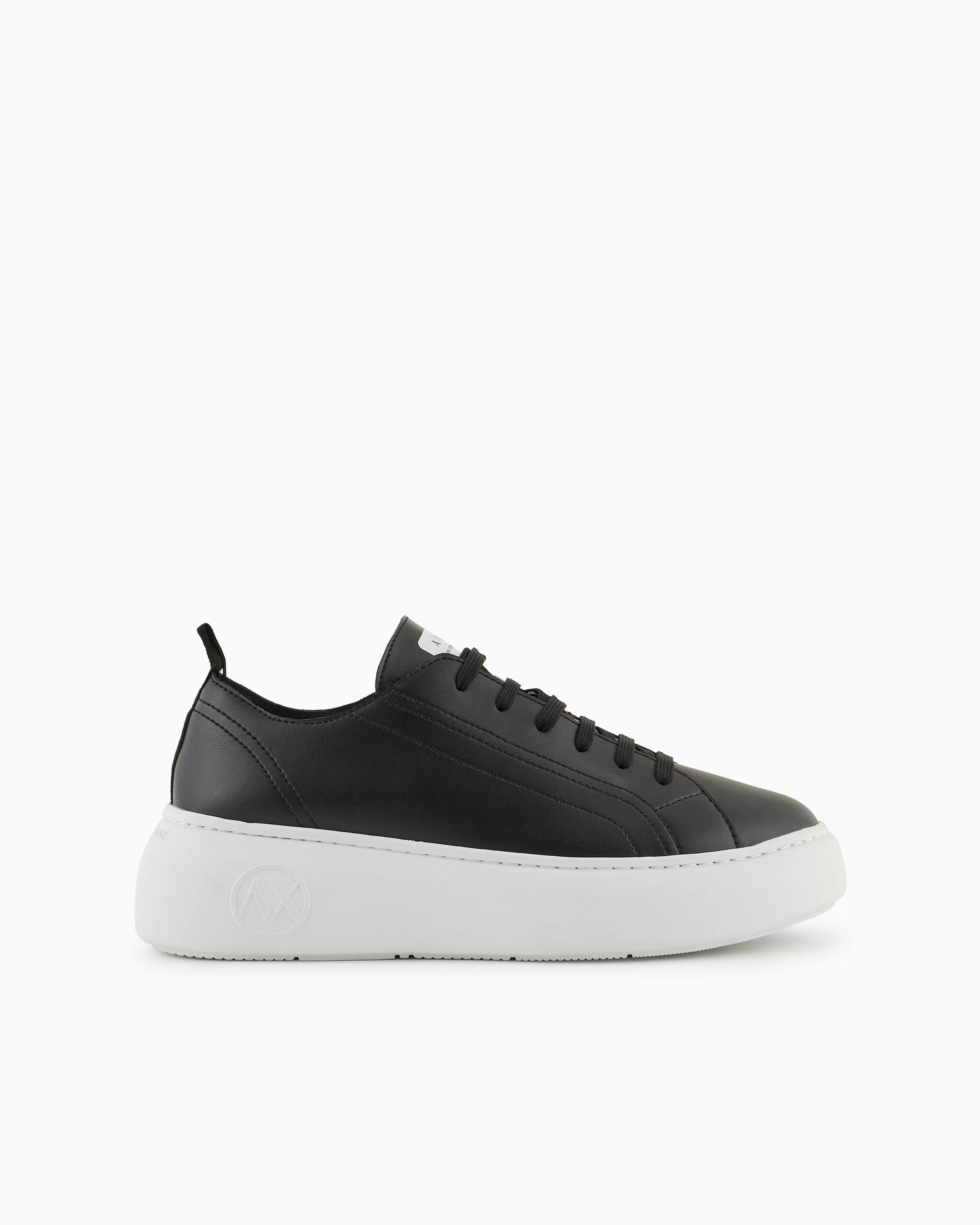 Armani Exchange Chunky leather sneakers* Essentials | Shoes