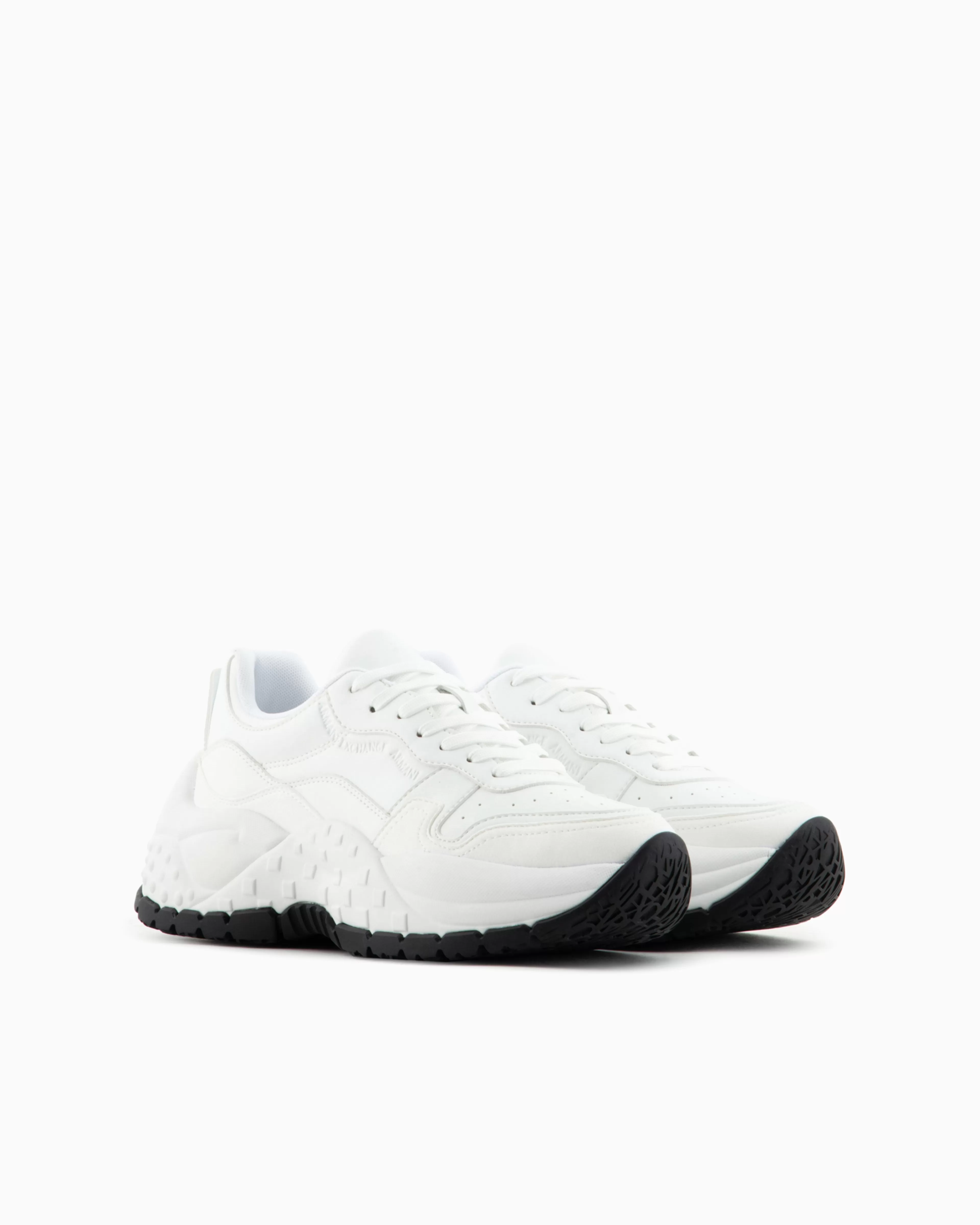 Armani Exchange Chunky sneakers with contrasting sole* Shoes And Accessories