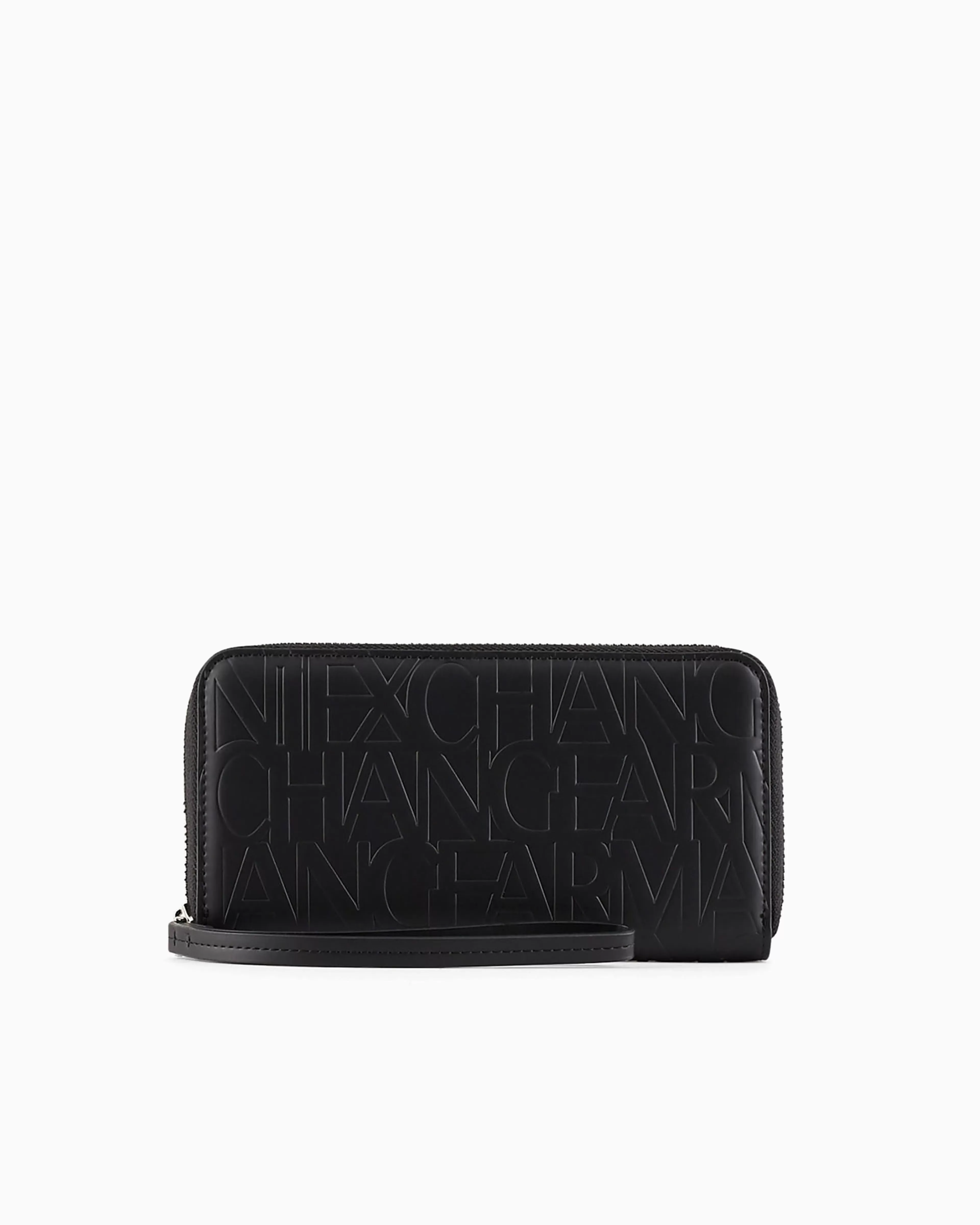 Armani Exchange Crocodile Print Zip Around Wallet* Wallets And Small Leather Goods