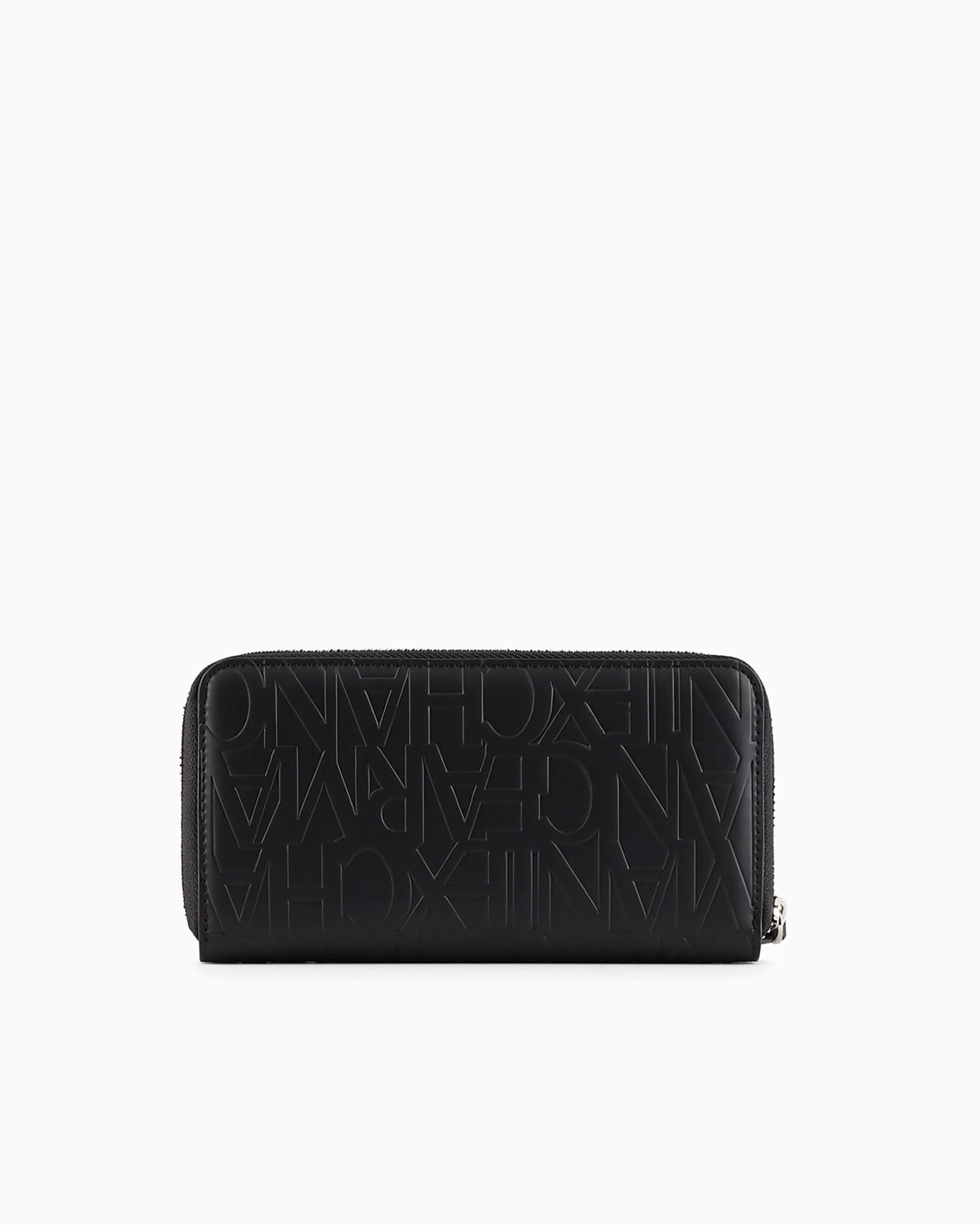 Armani Exchange Crocodile Print Zip Around Wallet* Wallets And Small Leather Goods
