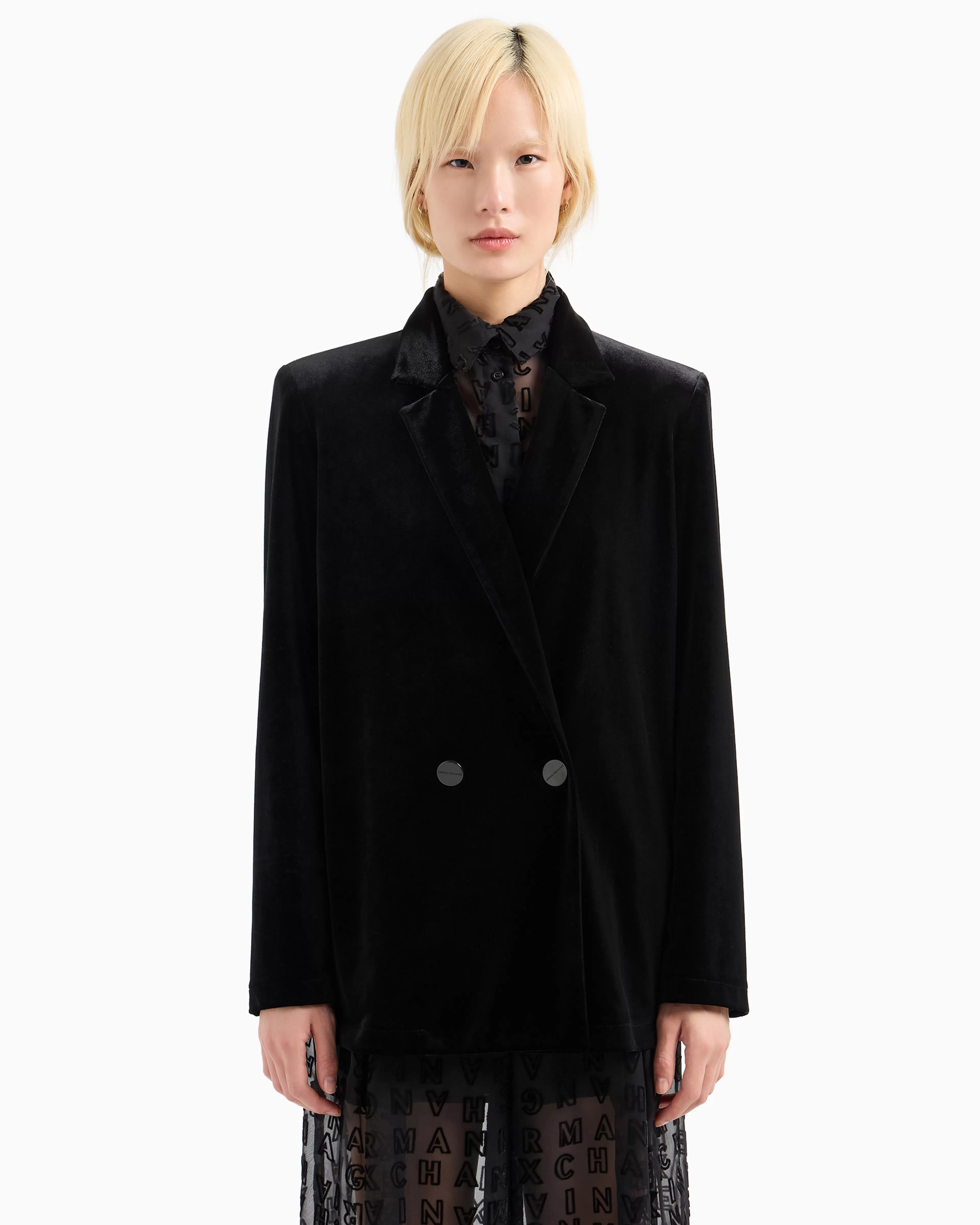 Armani Exchange Double-breasted jacket with two buttons* Matching Sets | Jackets