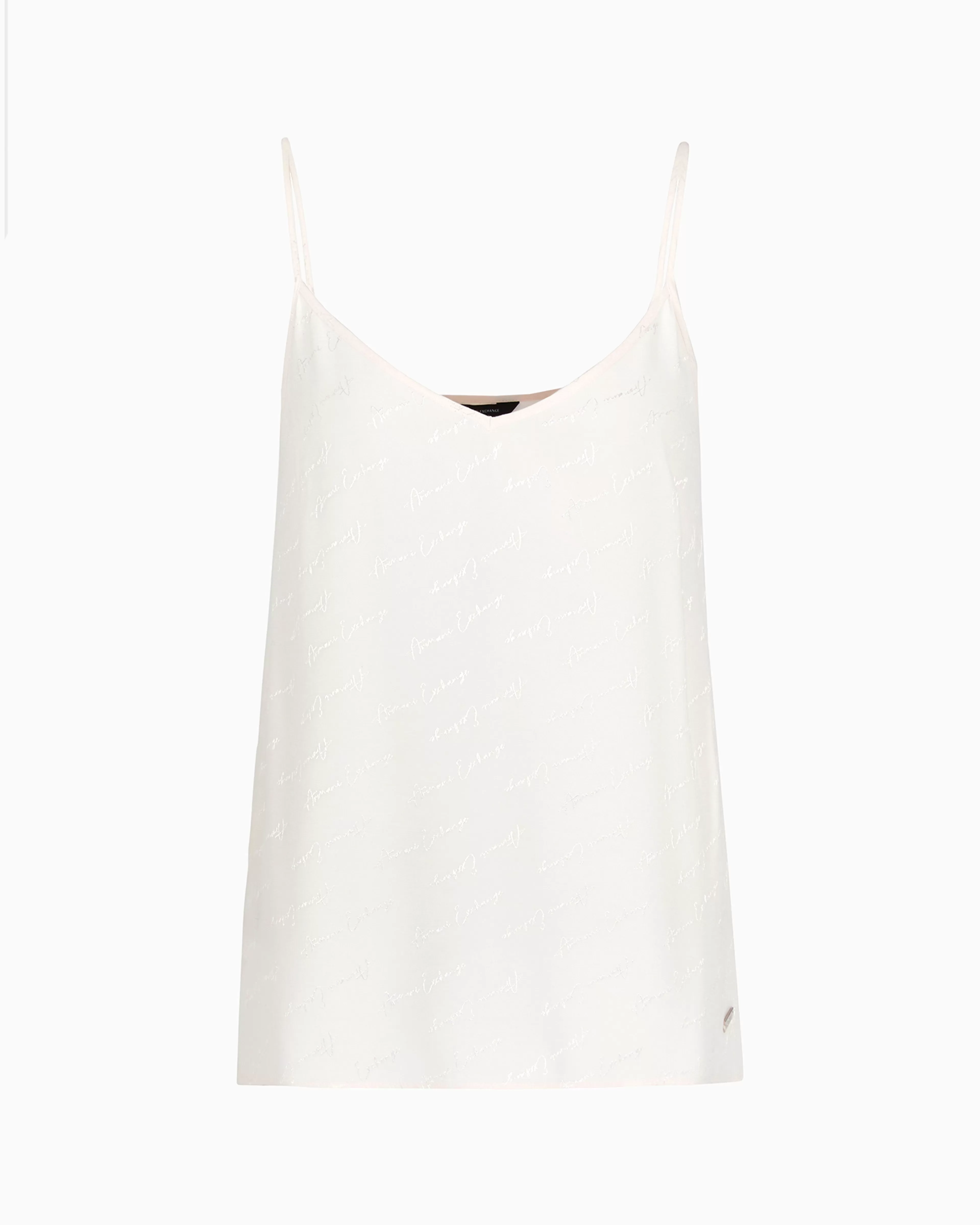Armani Exchange Fabric top with allover logo* Matching Sets | Shirts And Tops