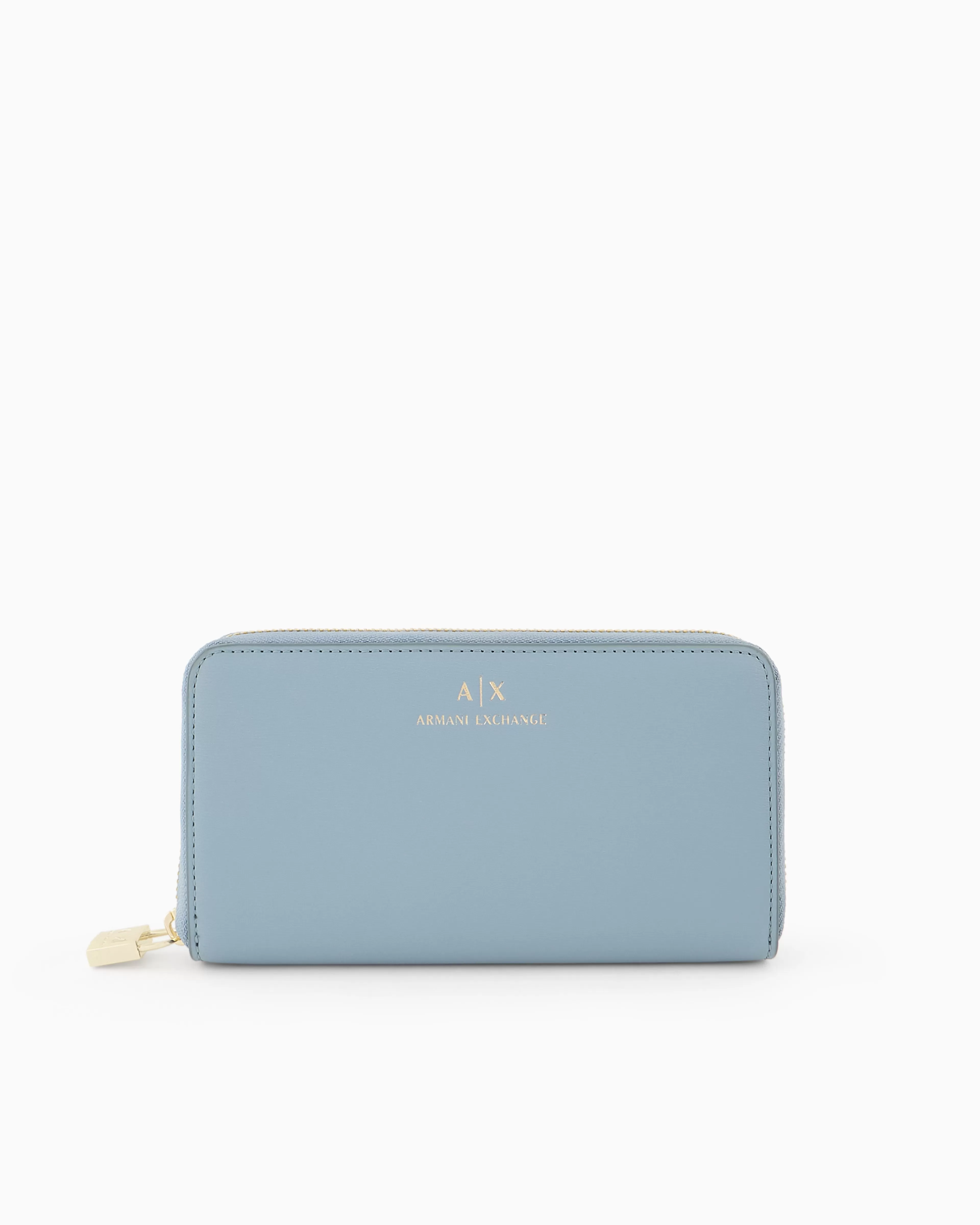 Armani Exchange Horizontal wallet with padlock in ASV material* Wallets And Small Leather Goods
