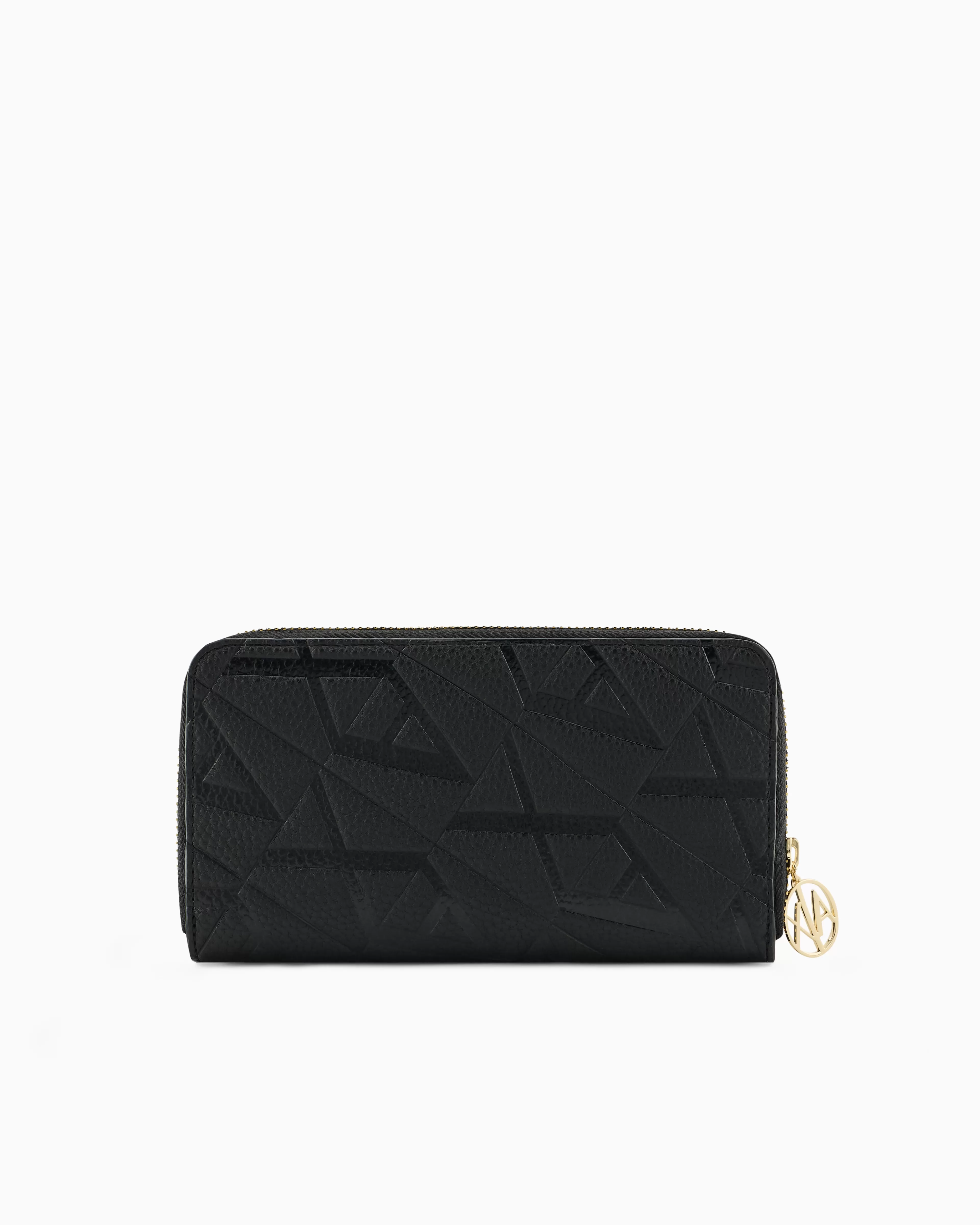 Armani Exchange Horizontal wallet with pendant in ASV material* Wallets And Small Leather Goods