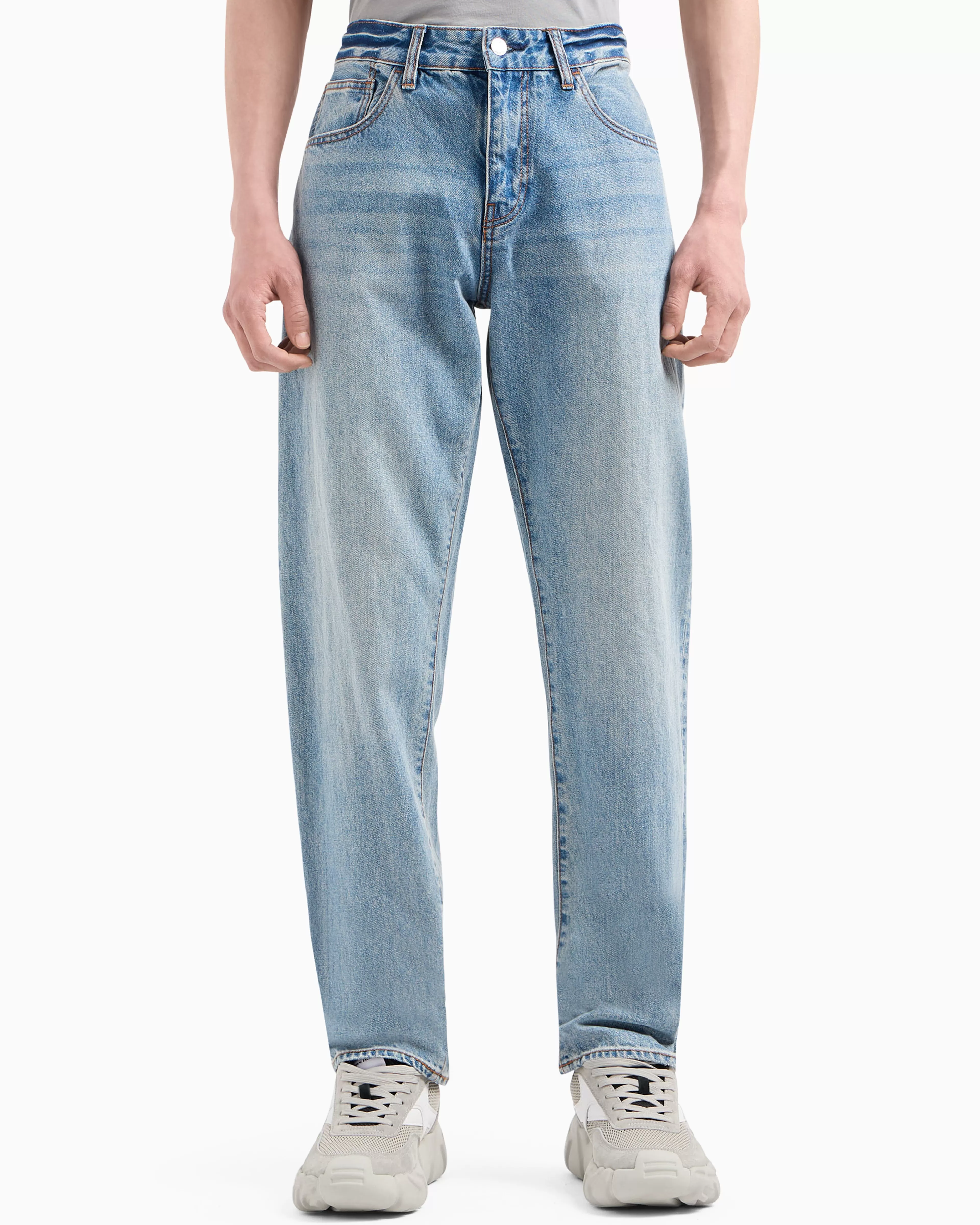Armani Exchange J13 slim fit jeans in indigo denim* Bottoms