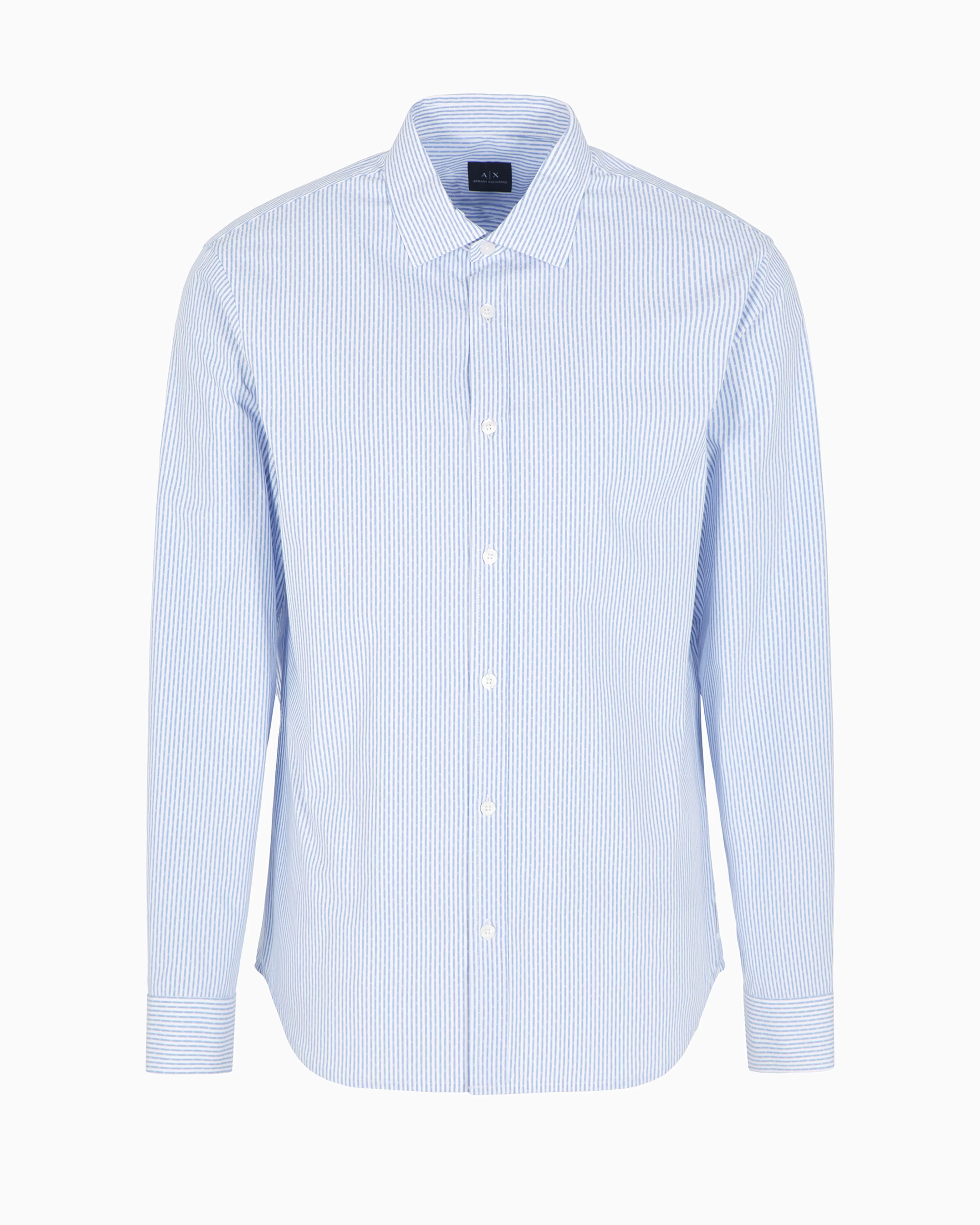 Armani Exchange Loose-fit cotton twill shirt with pockets* Shirts