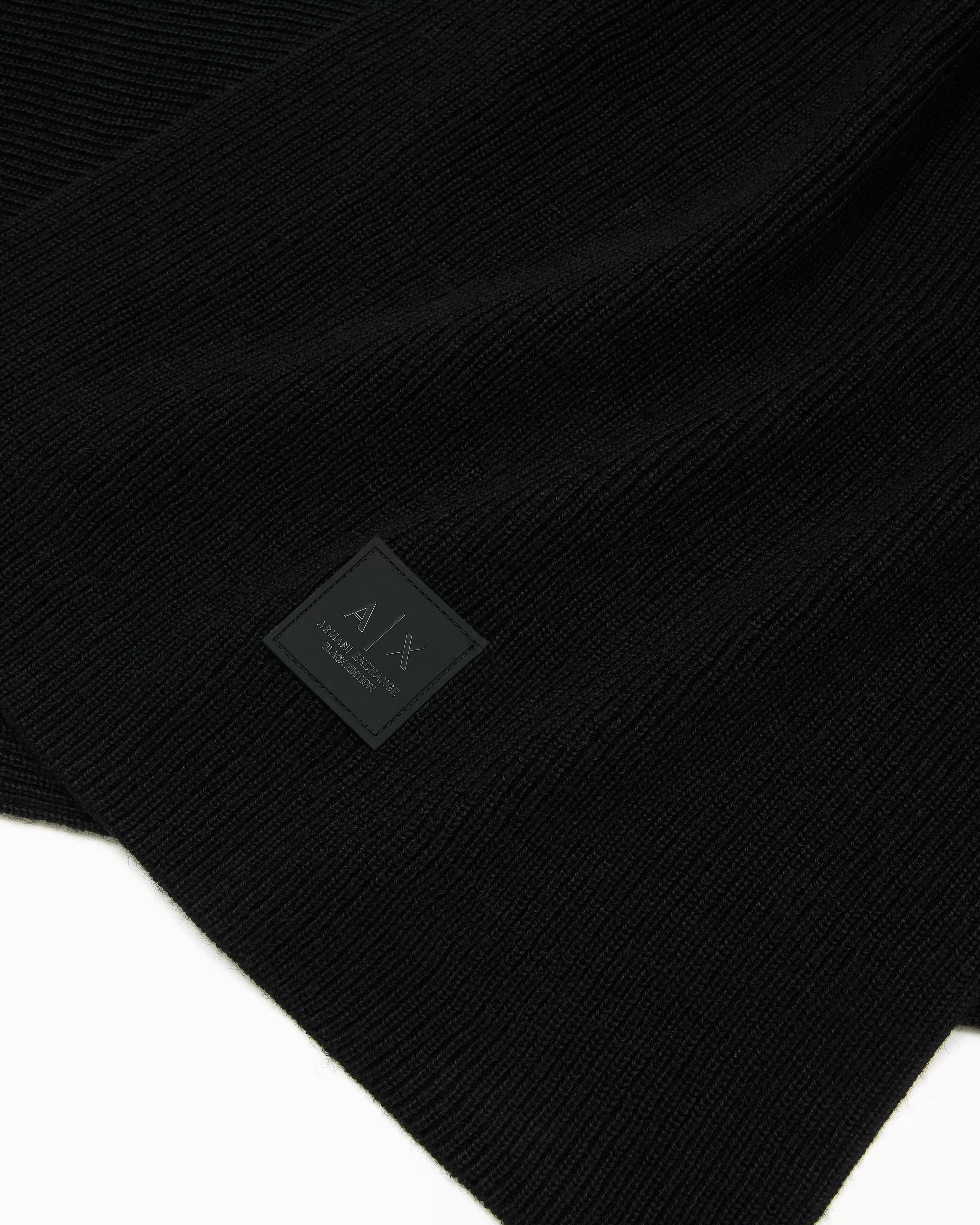 Armani Exchange Maxi scarf with logo label* Scarves