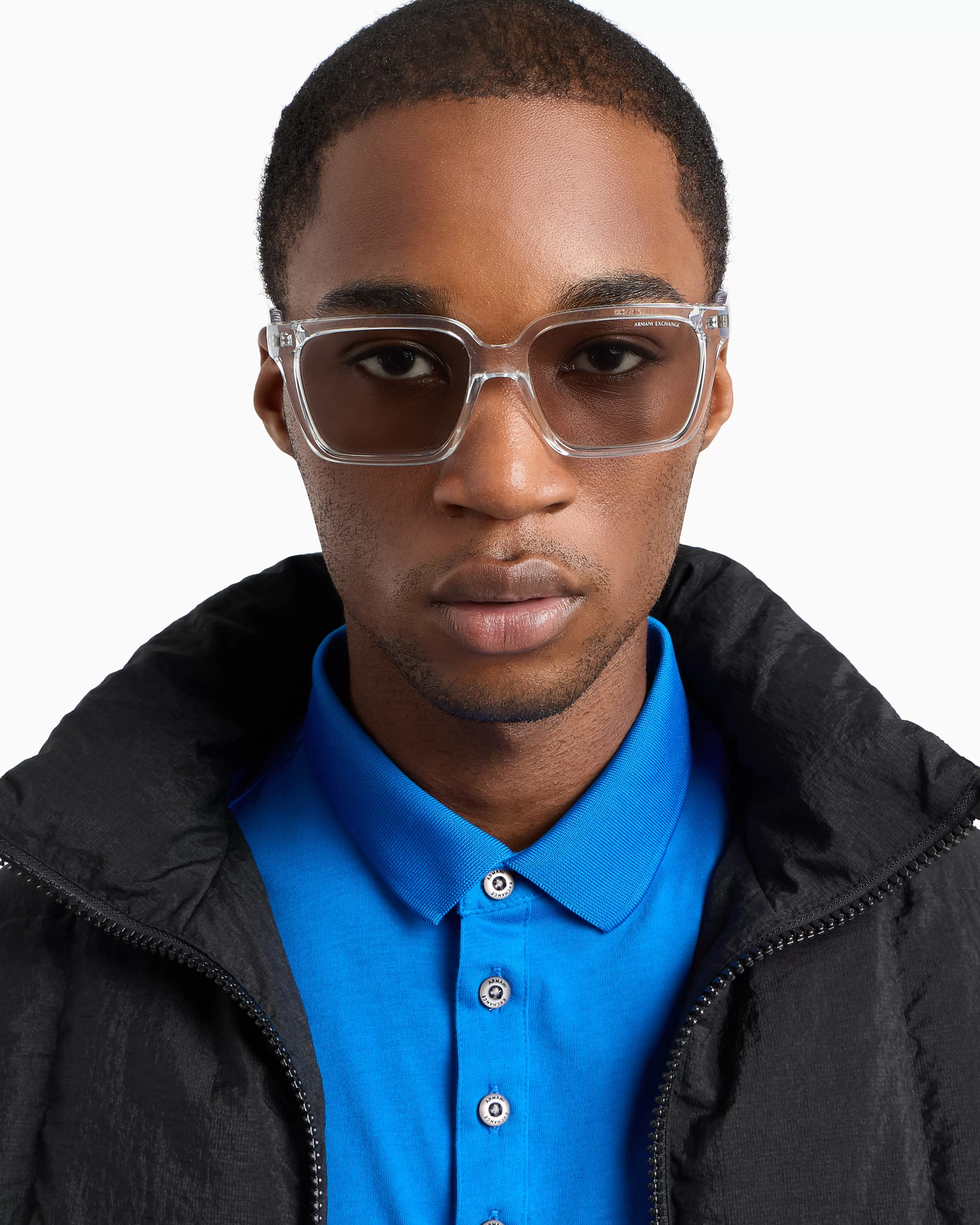 Armani Exchange Men's rectangular shaped sunglasses* Sunglasses